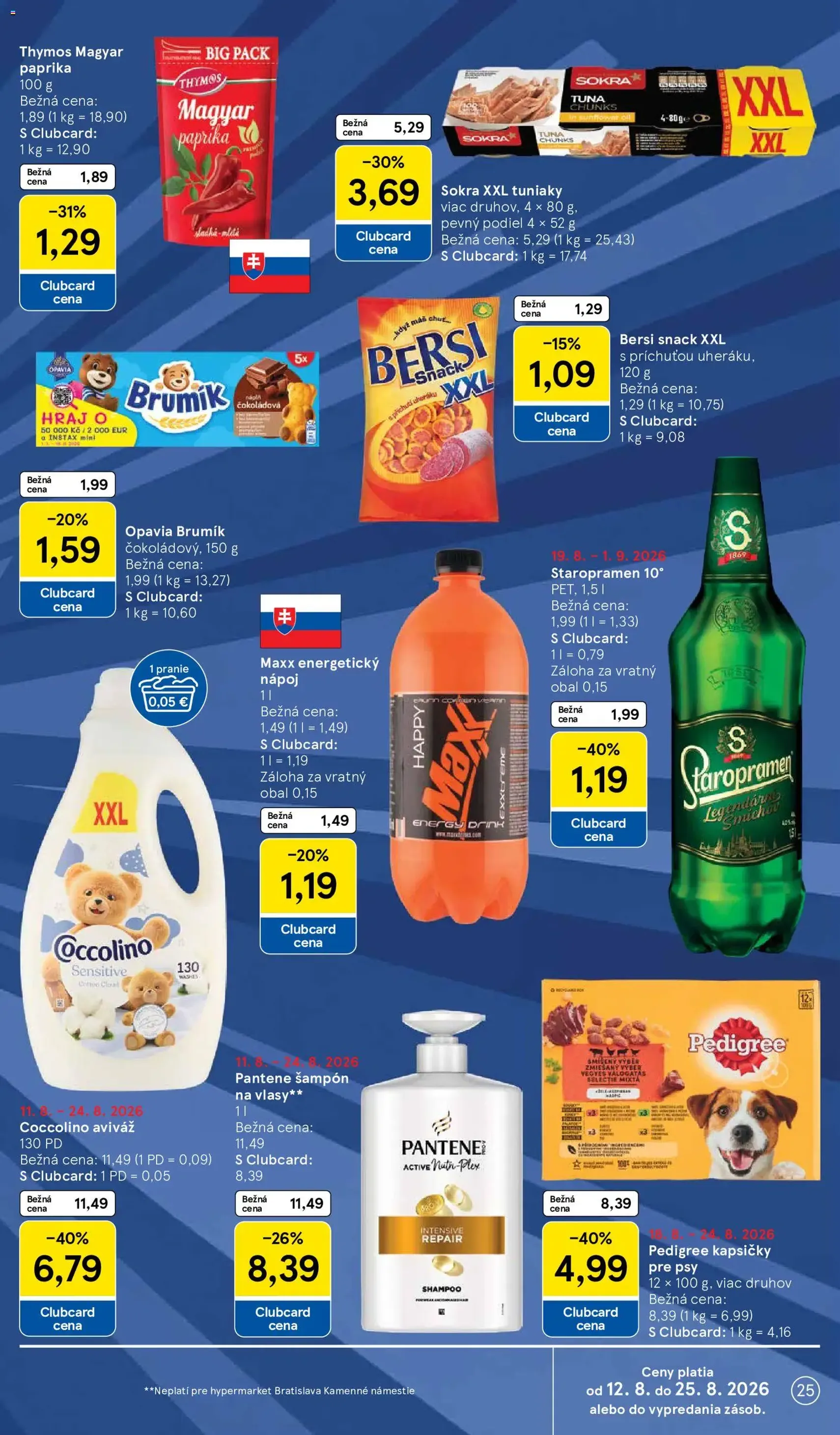 Tesco Hypermarket - leták - platný leták od 19.08.2026 strana 25 z 50