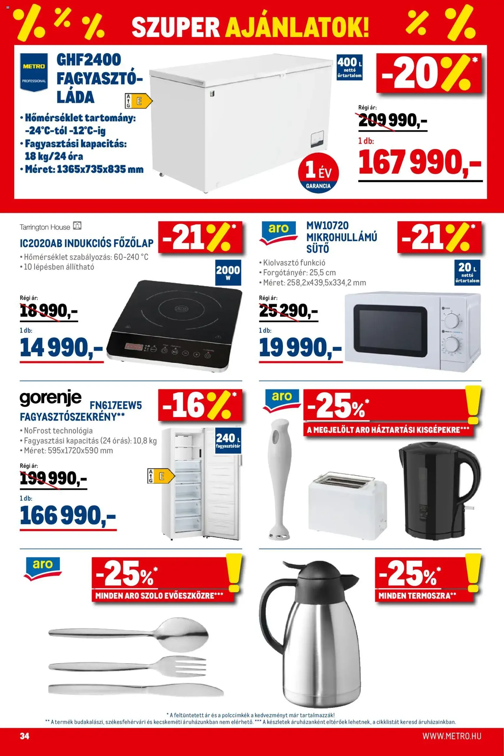 Metro - Élelmiszer és Szezonális katalógus 2026/01 - 2026.01.02. érvényes szórólap 34 oldal 40 oldalból