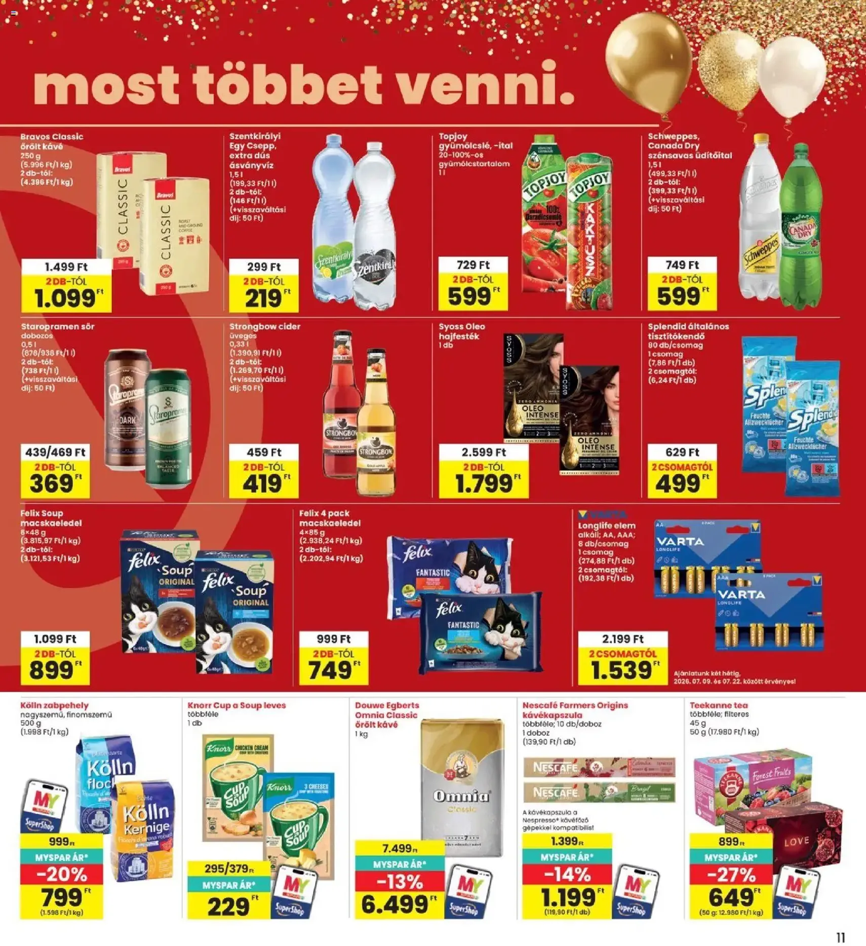 Interspar akciós újság - 2026.07.09. érvényes szórólap 11 oldal 20 oldalból