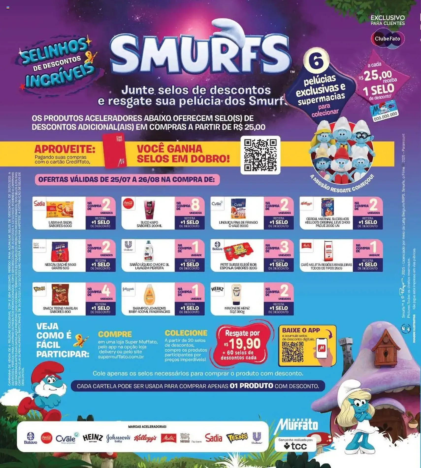 Super Muffato - Ofertas Aniversário - folheto válido a partir de 25/07/2025 página 2 de 24 Super Muffato - Ofertas Aniversário - folheto válido a partir de 25/07/2025 página 2 de 24