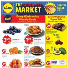 Lidl Weekly Ad - Flyer preview valid from 07/30/2025