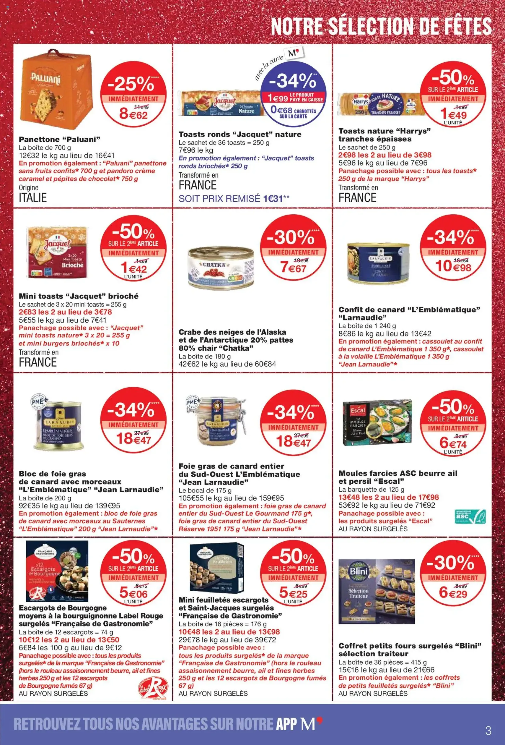 Monoprix catalogue - brochure valable à partir du 16/12/2025, page 3 sur 71