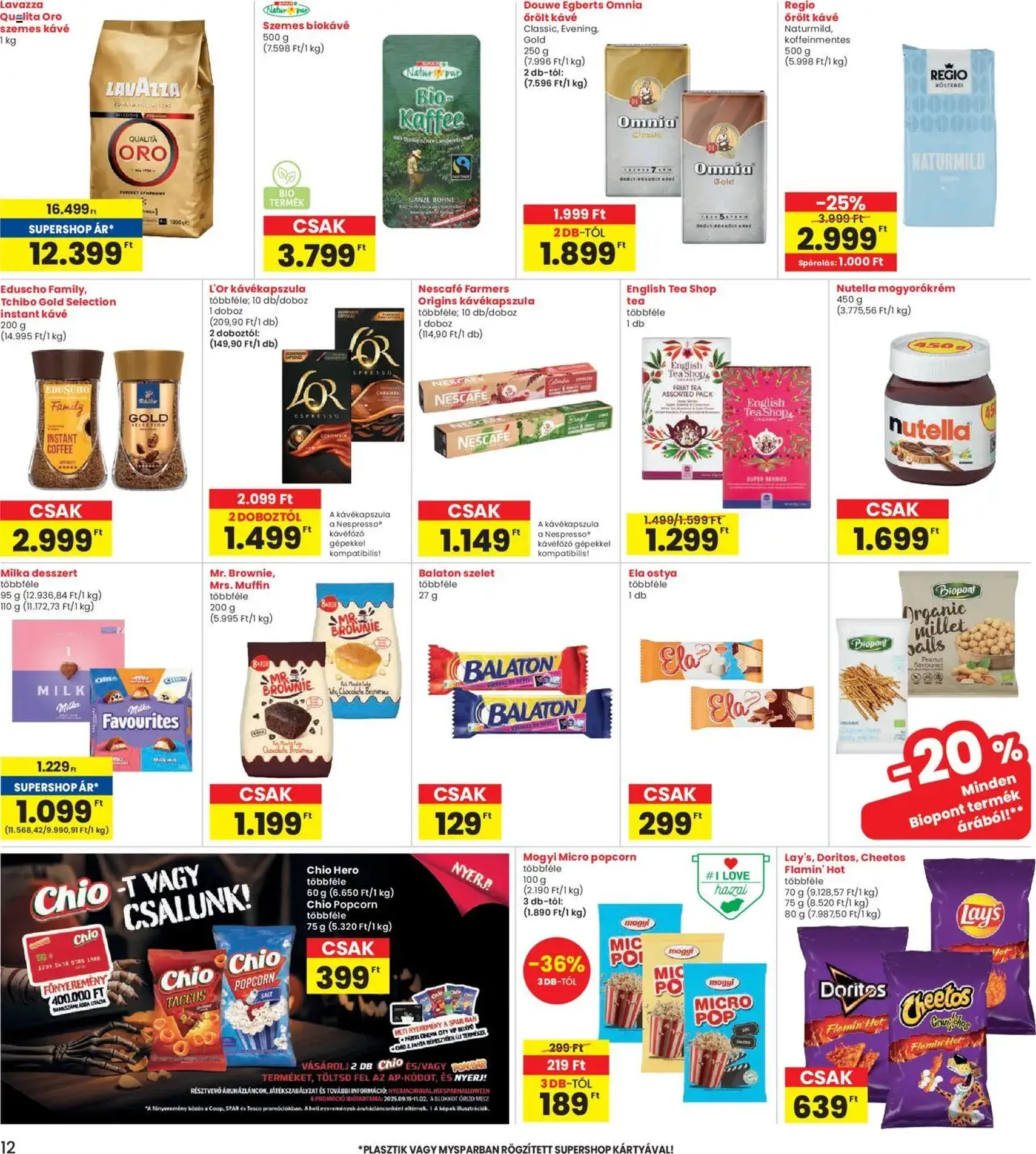Interspar Akciós újság - 2025.09.18. érvényes szórólap 12 oldal 19 oldalból