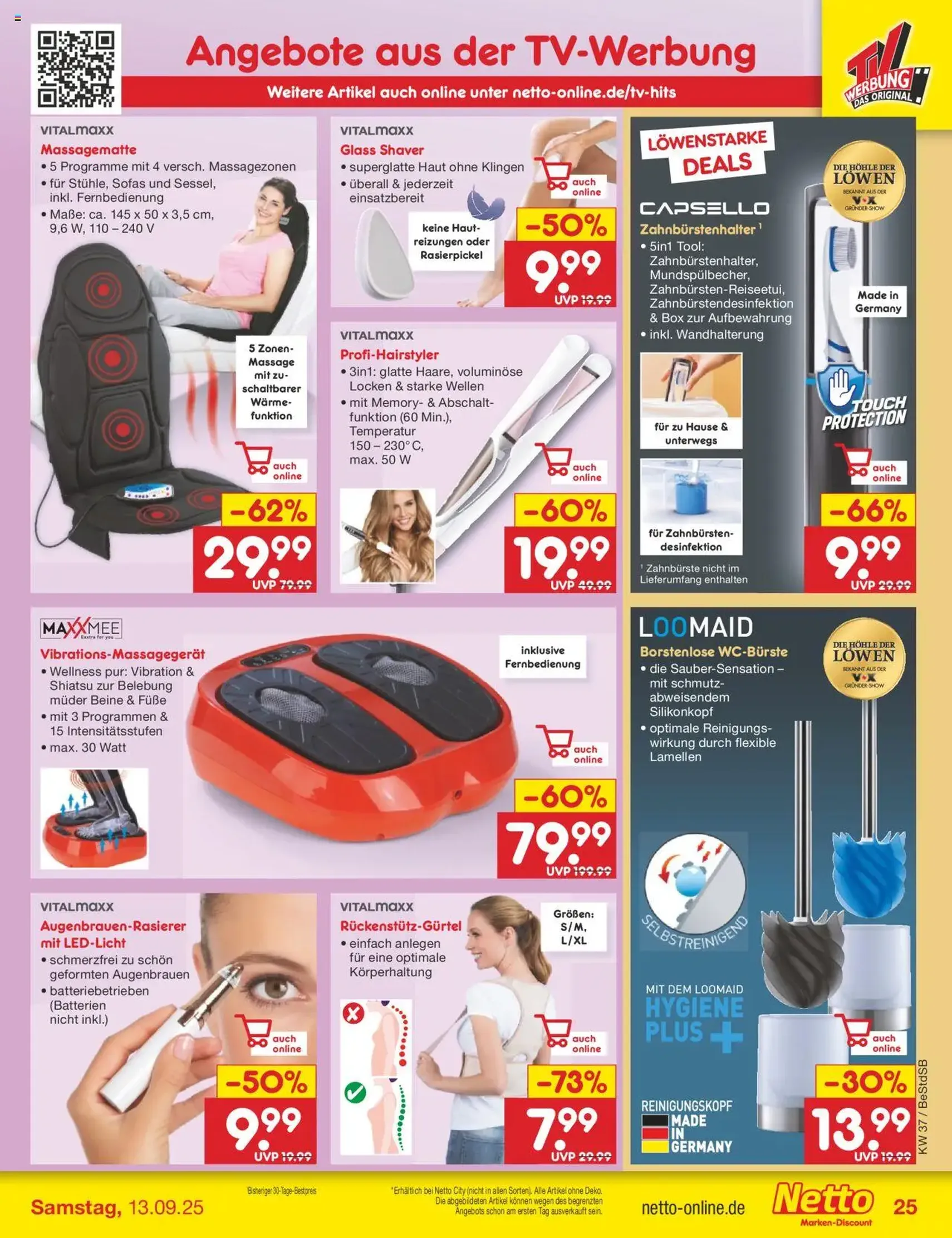 Netto Marken-Discount Prospekt - Gültiger Prospekt ab 08.09.2025, Seite 37 von insgesamt 67 Netto Marken-Discount Prospekt - Gültiger Prospekt ab 08.09.2025, Seite 37 von insgesamt 67