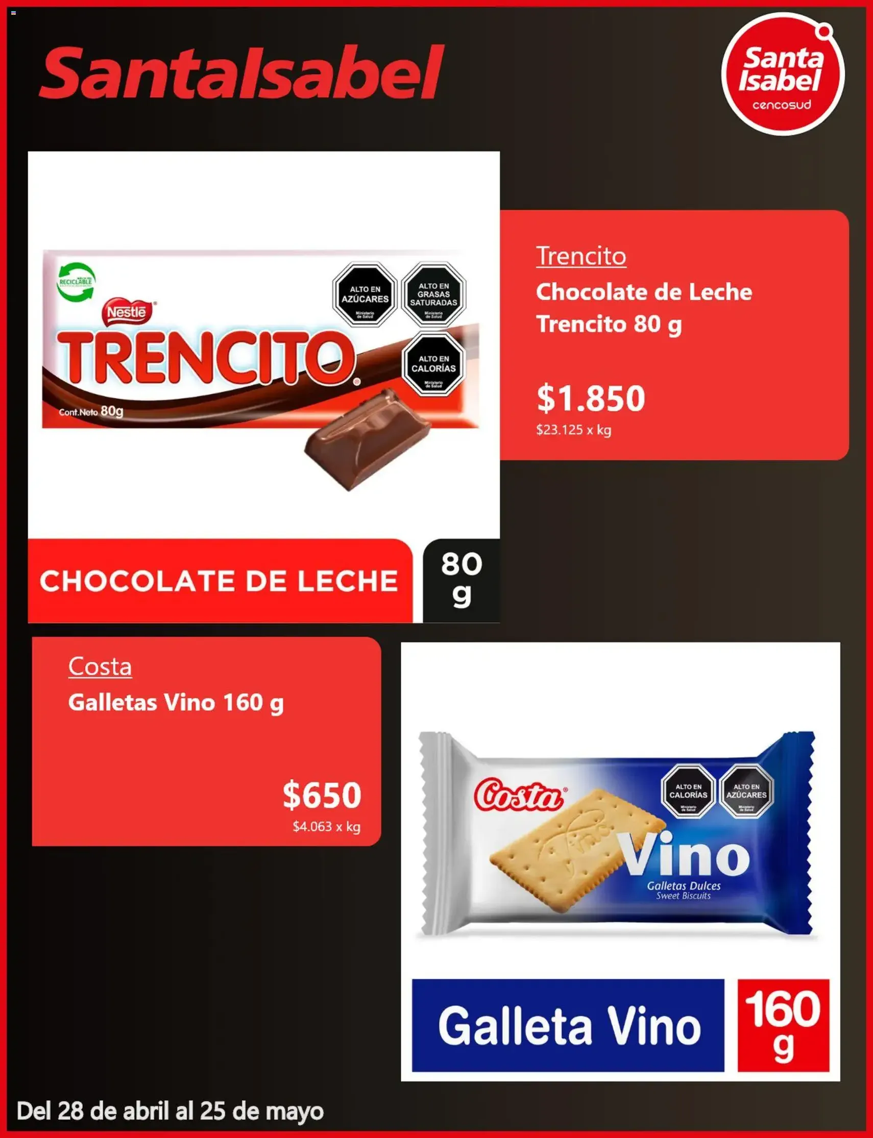Santa Isabel Ofertas - folleto válido desde 11.05.2026 página 4 de 5