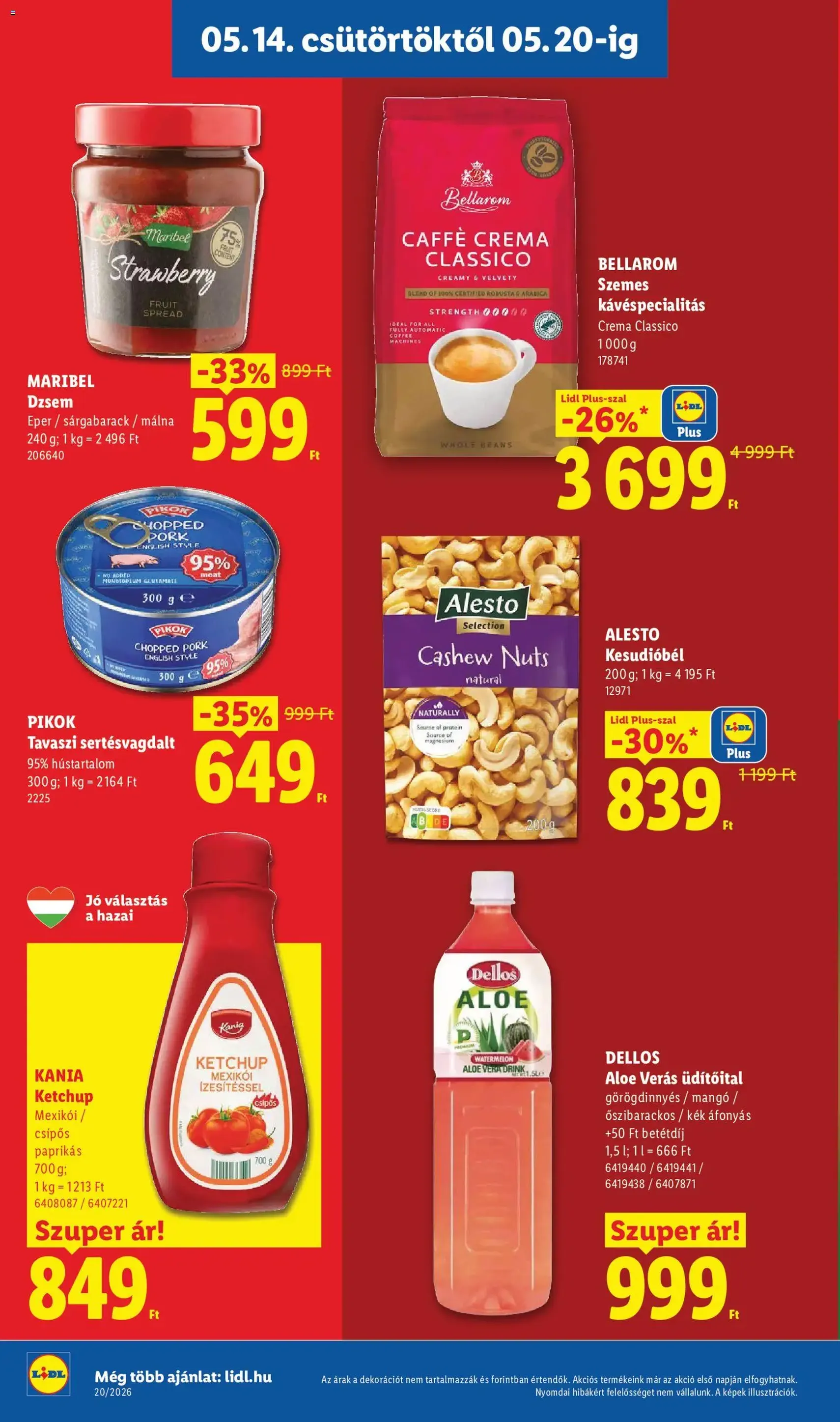 Lidl akciós újság - 2026.05.14. érvényes szórólap 14 oldal 68 oldalból