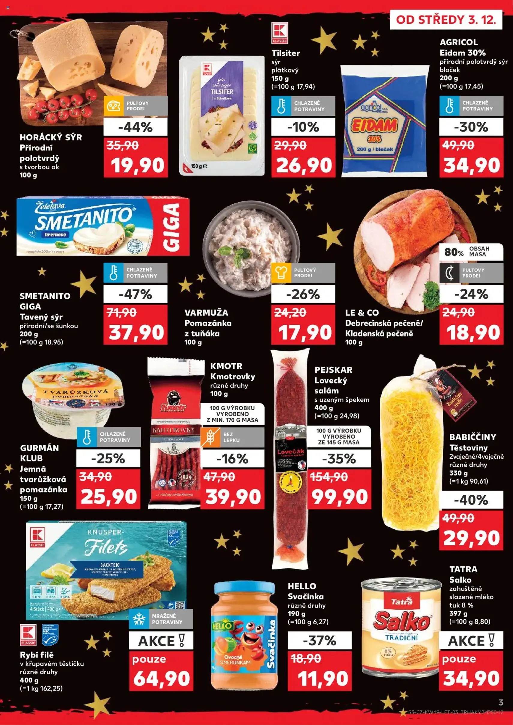 Kaufland leták - platný leták od 03.12.2025 strana 3 z 60