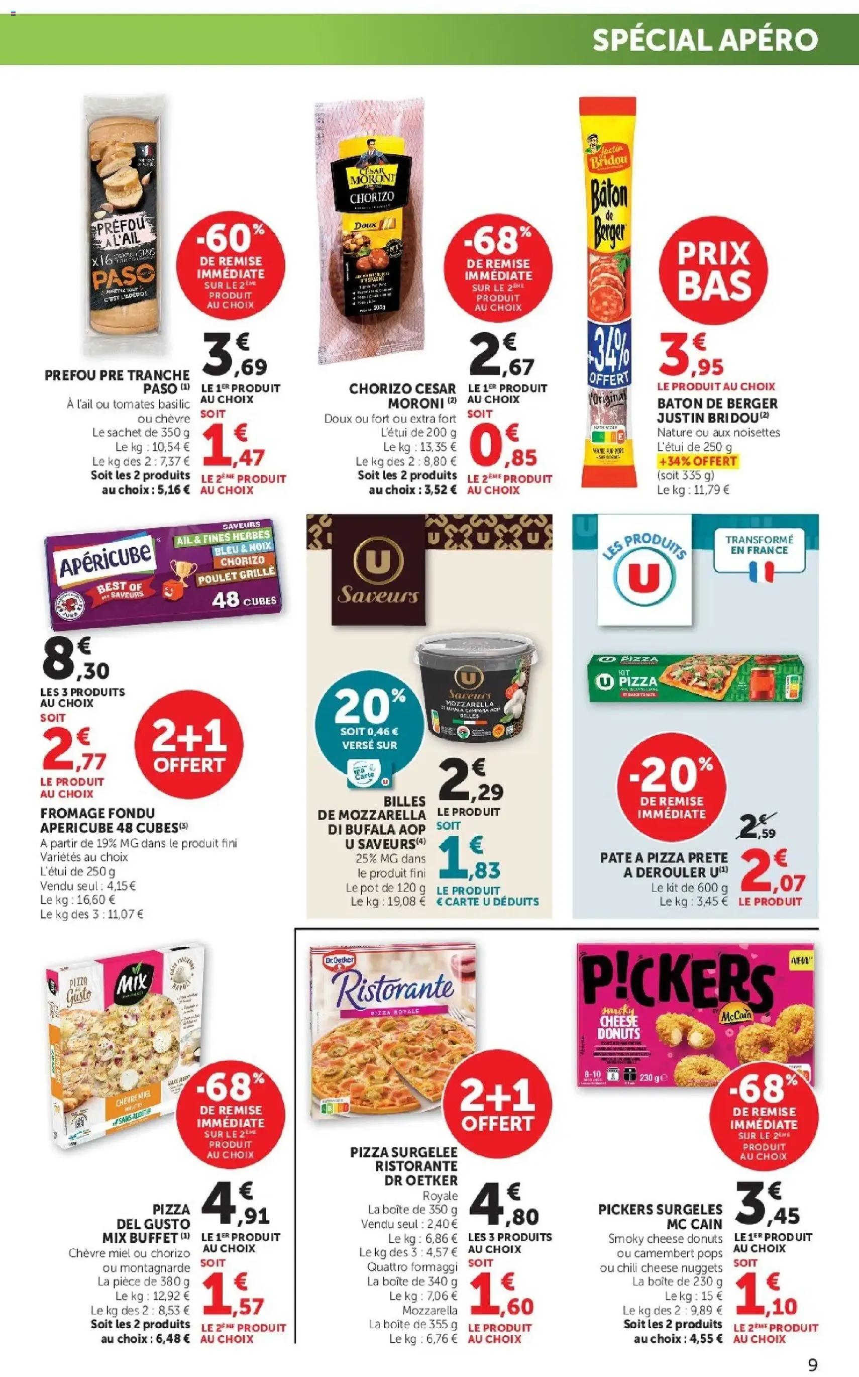 Super U - Les prix bas de la semaine - brochure valable à partir du 09/06/2026, page 9 sur 36