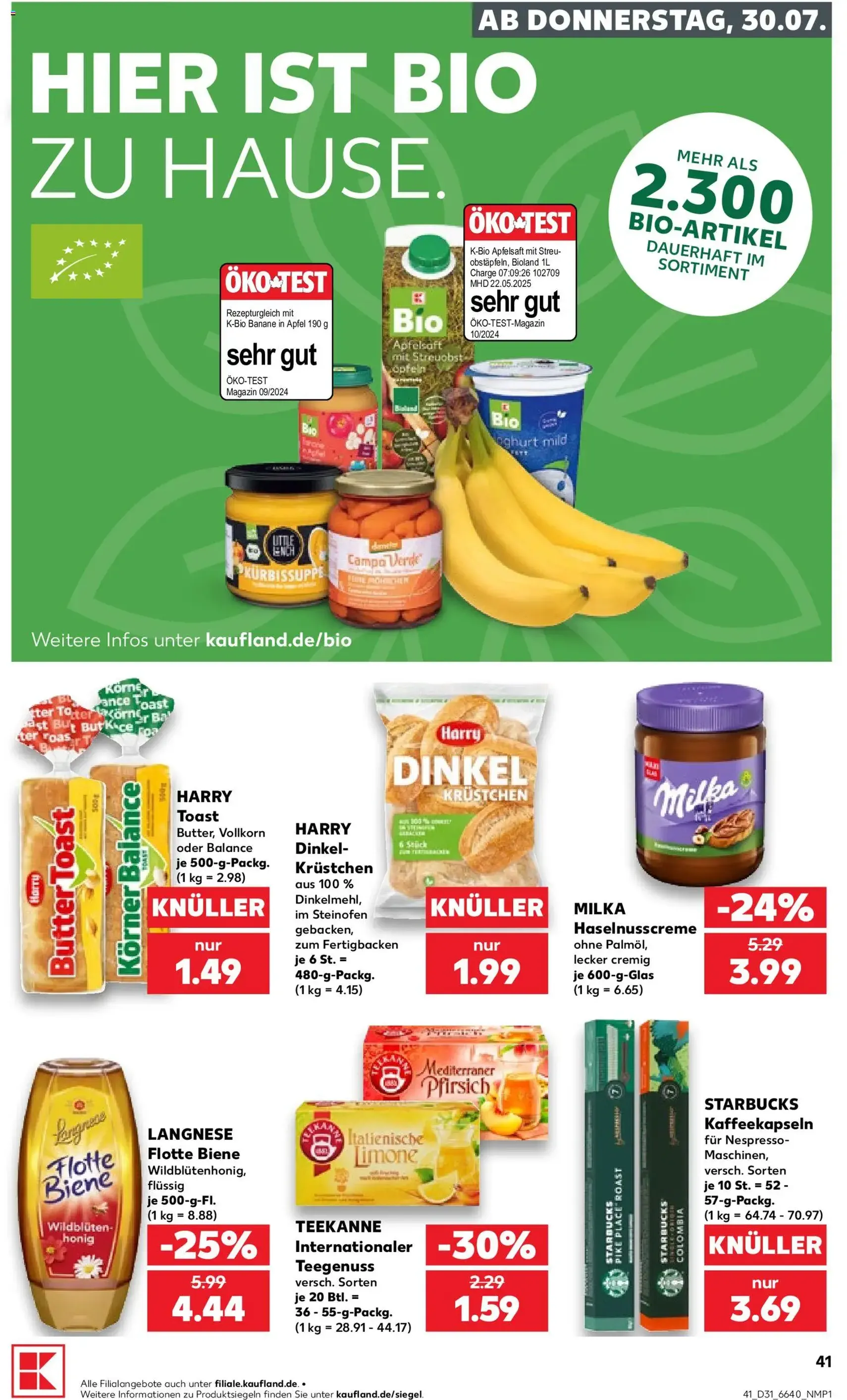 Kaufland Prospekt - Gültiger Prospekt ab 30.07.2026, Seite 41 von insgesamt 66