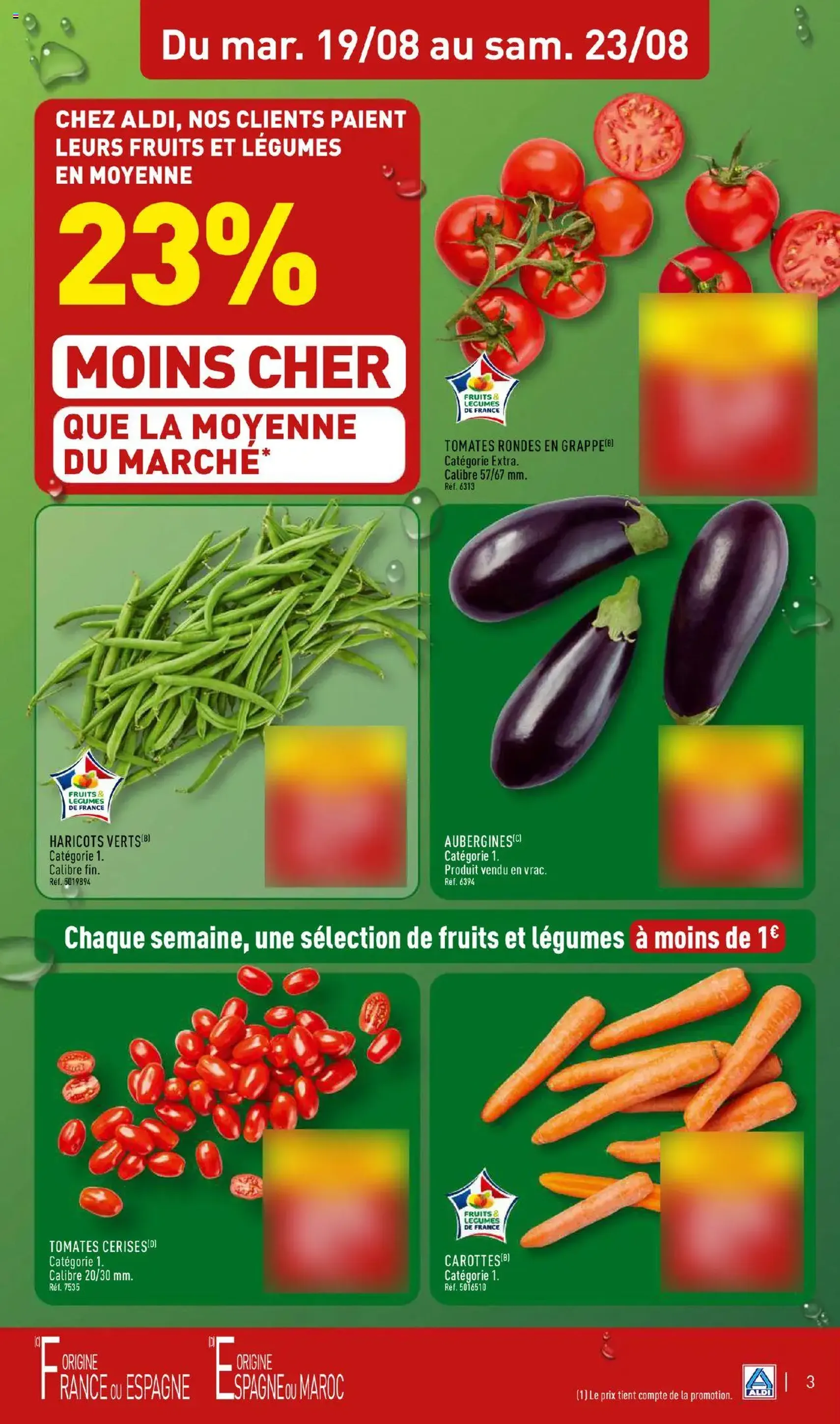 Aldi catalogue semaine 34 - brochure valable à partir du 19/08/2025, page 5 sur 43 Aldi catalogue semaine 34 - brochure valable à partir du 19/08/2025, page 5 sur 43