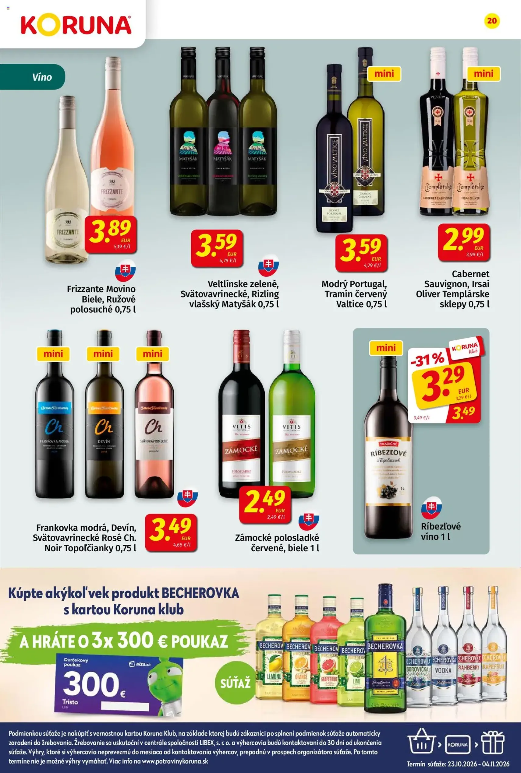Koruna leták - platný leták od 23.10.2026 strana 20 z 24
