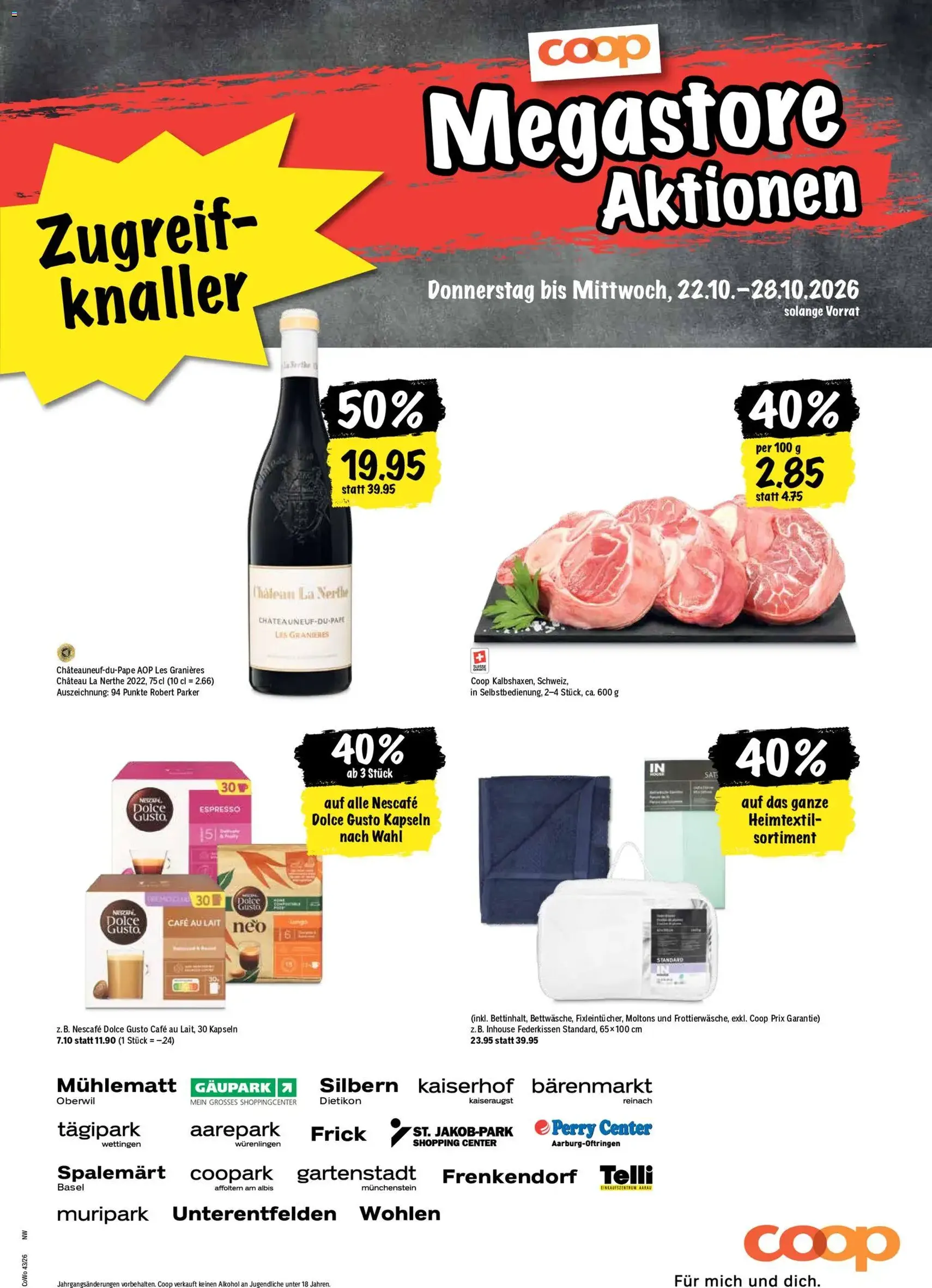 Coop aktionen - Gültiger Prospekt ab 22.10.2026, Seite 21 von insgesamt 28