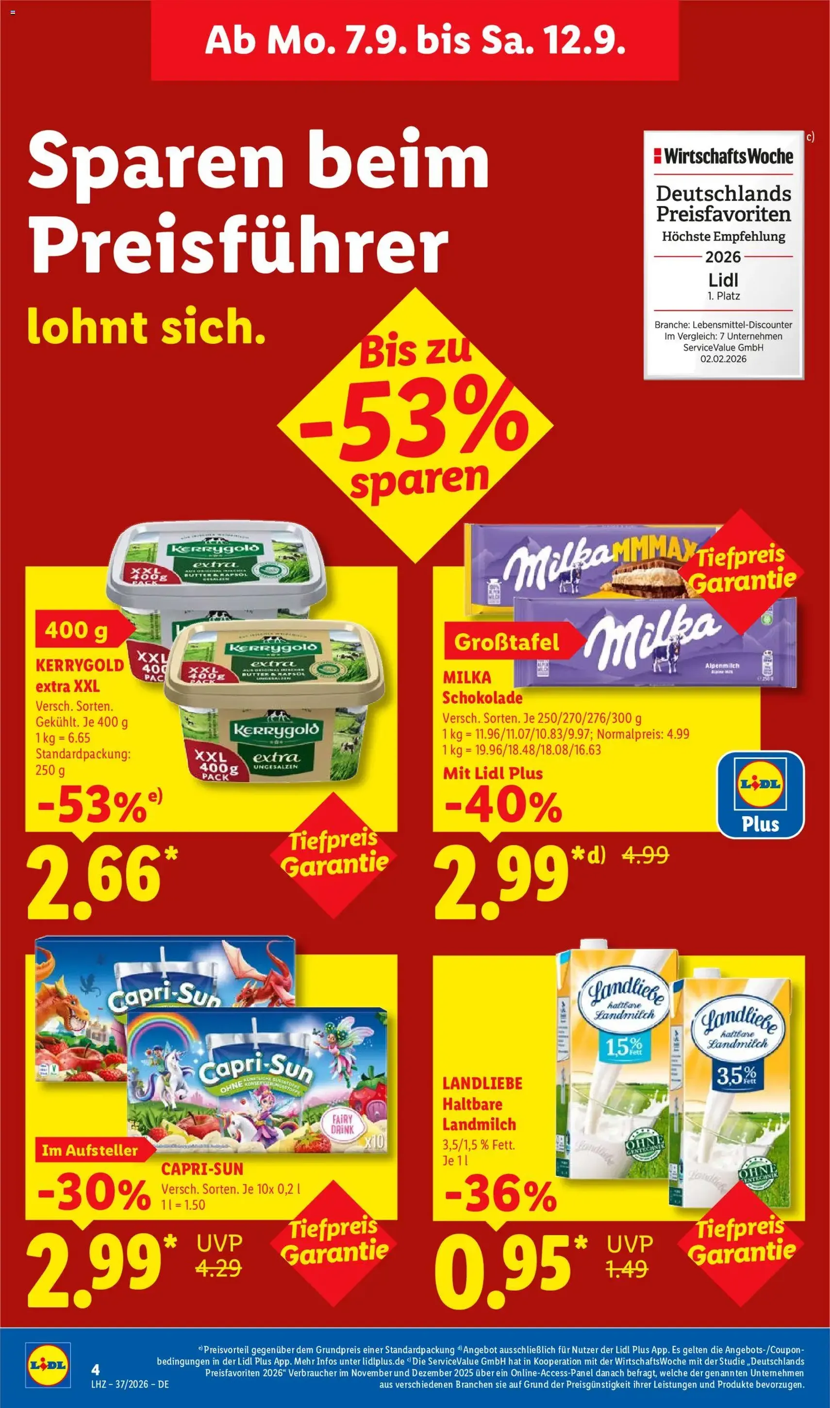 Lidl Prospekt - Gültiger Prospekt ab 07.09.2026, Seite 14 von insgesamt 73