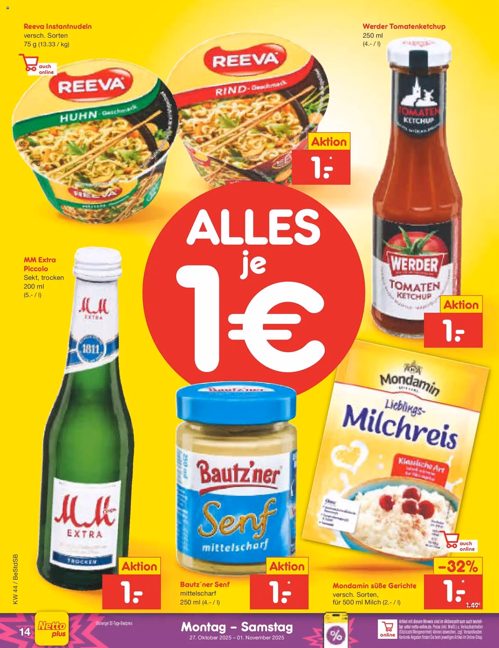 Netto Marken-Discount Prospekt - Gültiger Prospekt ab 27.10.2025, Seite 16 von insgesamt 65 Netto Marken-Discount Prospekt - Gültiger Prospekt ab 27.10.2025, Seite 16 von insgesamt 65