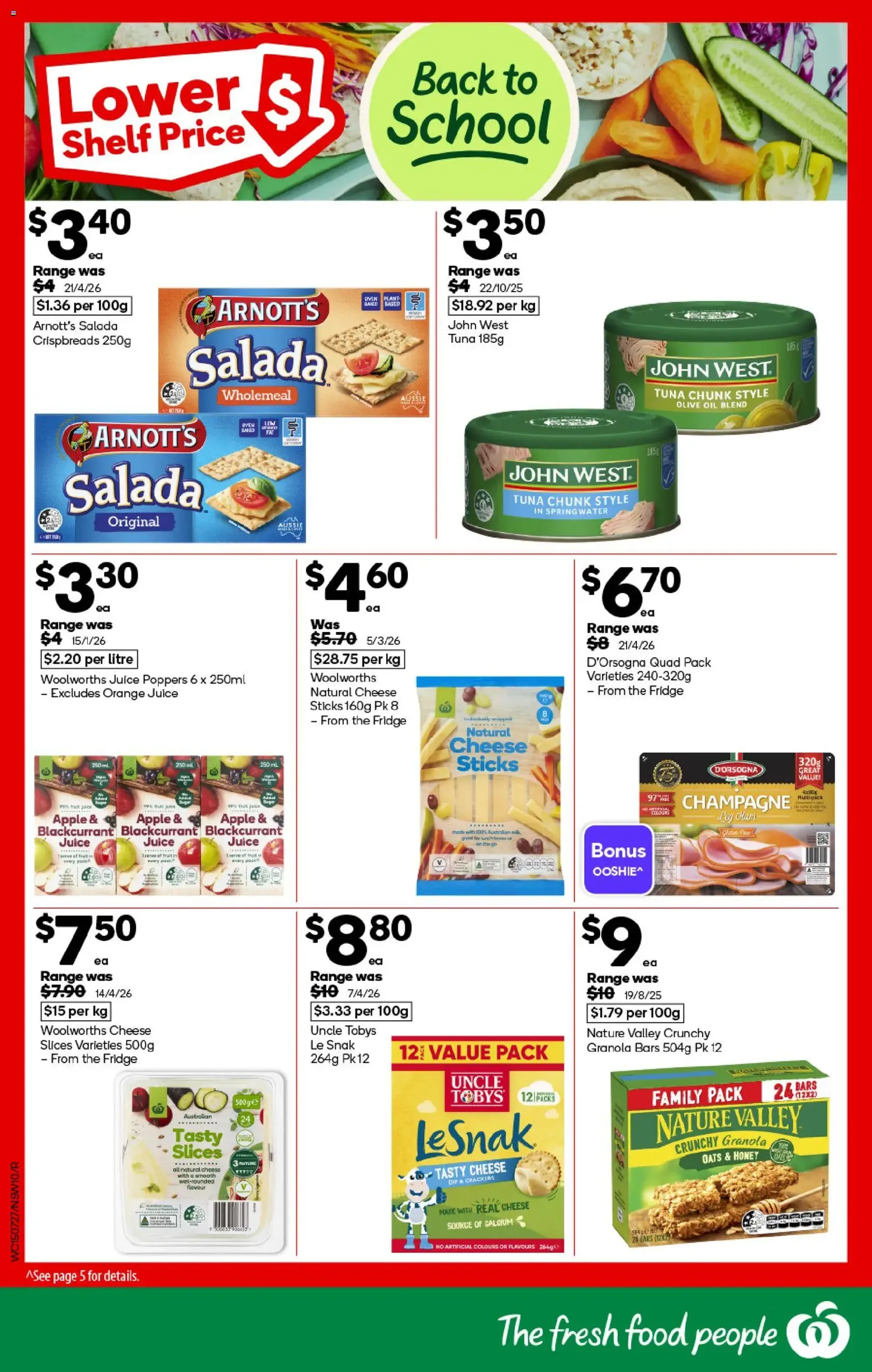 Woolworths catalogue - valid flyer from 22/07/2026, page 10 of 48