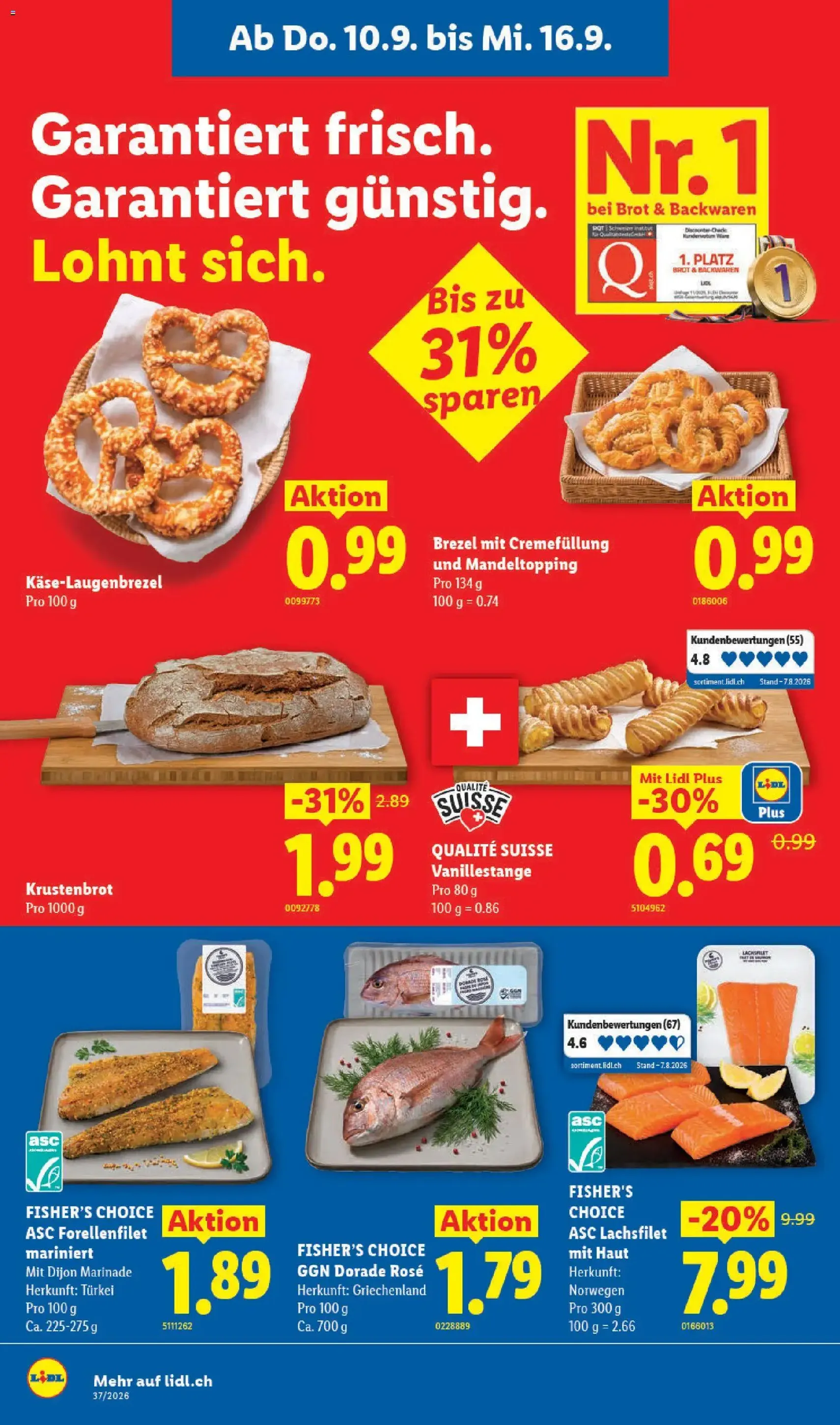 Lidl aktionen - Gültiger Prospekt ab 10.09.2026, Seite 6 von insgesamt 33