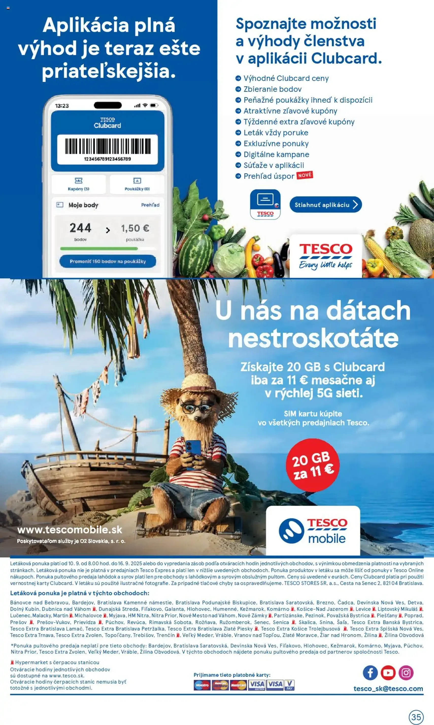 Tesco Hypermarket - leták - platný leták od 10.09.2025 strana 35 z 38 Tesco Hypermarket - leták - platný leták od 10.09.2025 strana 35 z 38