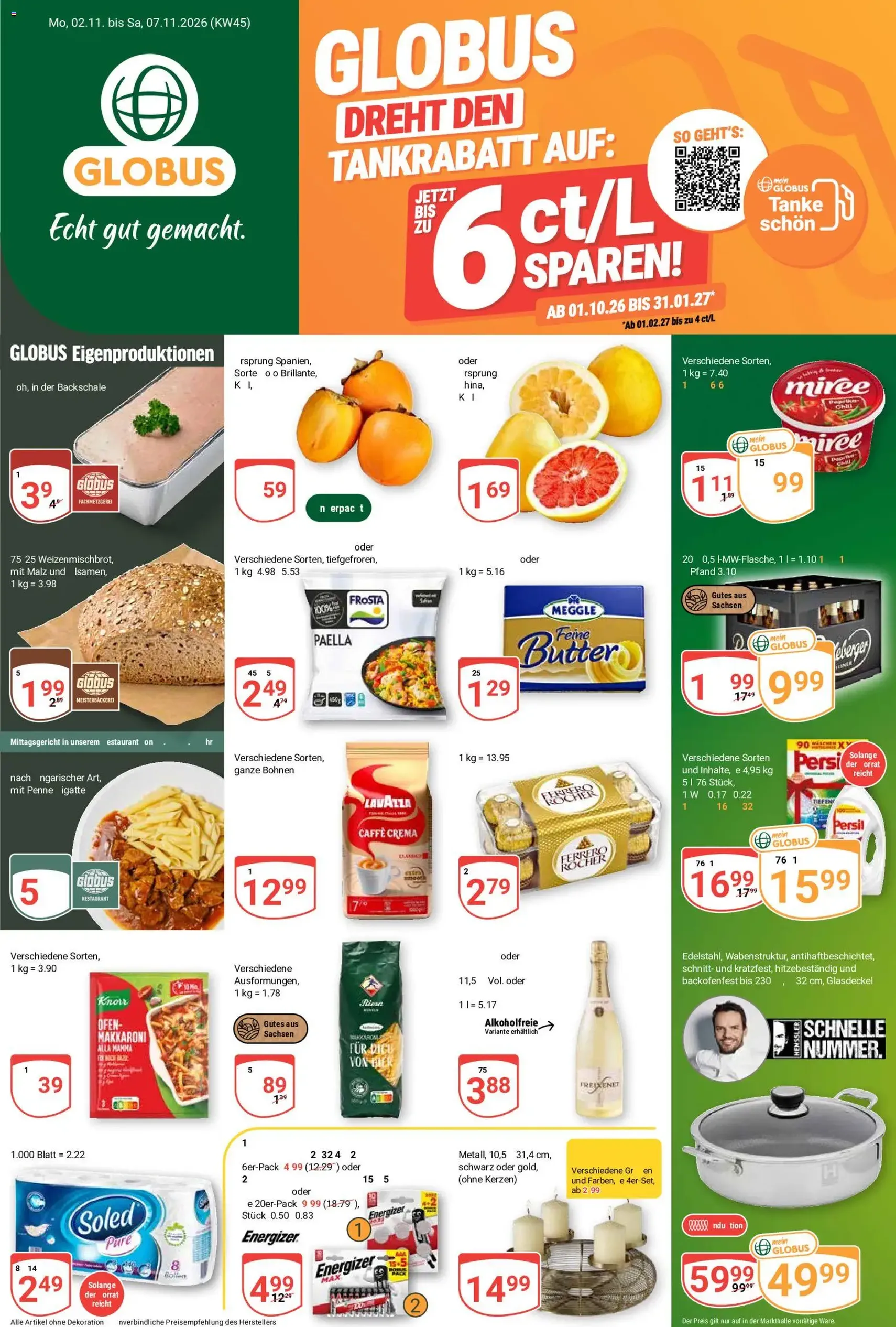 Globus Prospekt - Gültiger Prospekt ab 02.11.2026, Seite 3 von insgesamt 31