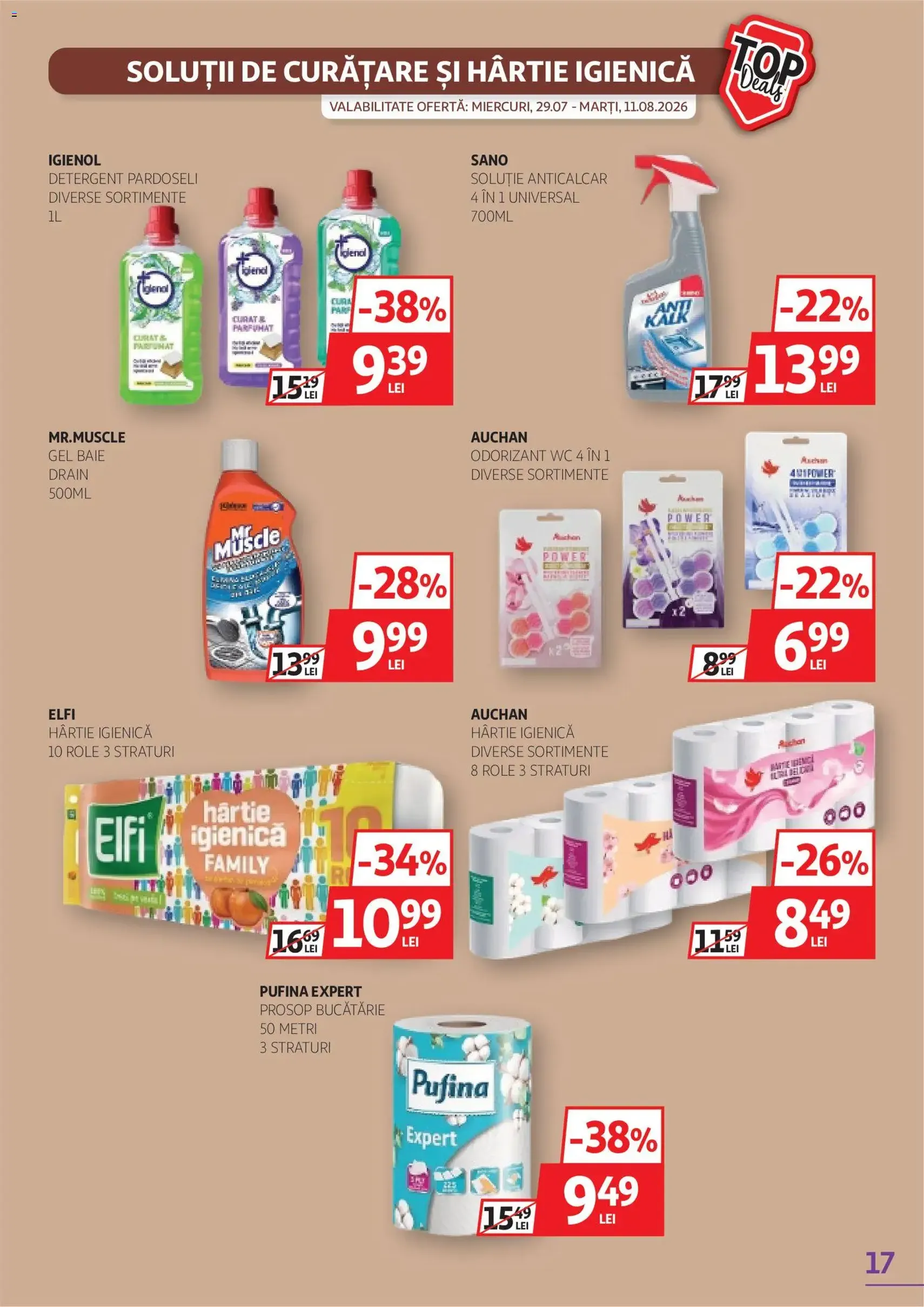 Auchan Catalog - cataloage valabile începând cu 29.07.2026 pagina 17 din 38