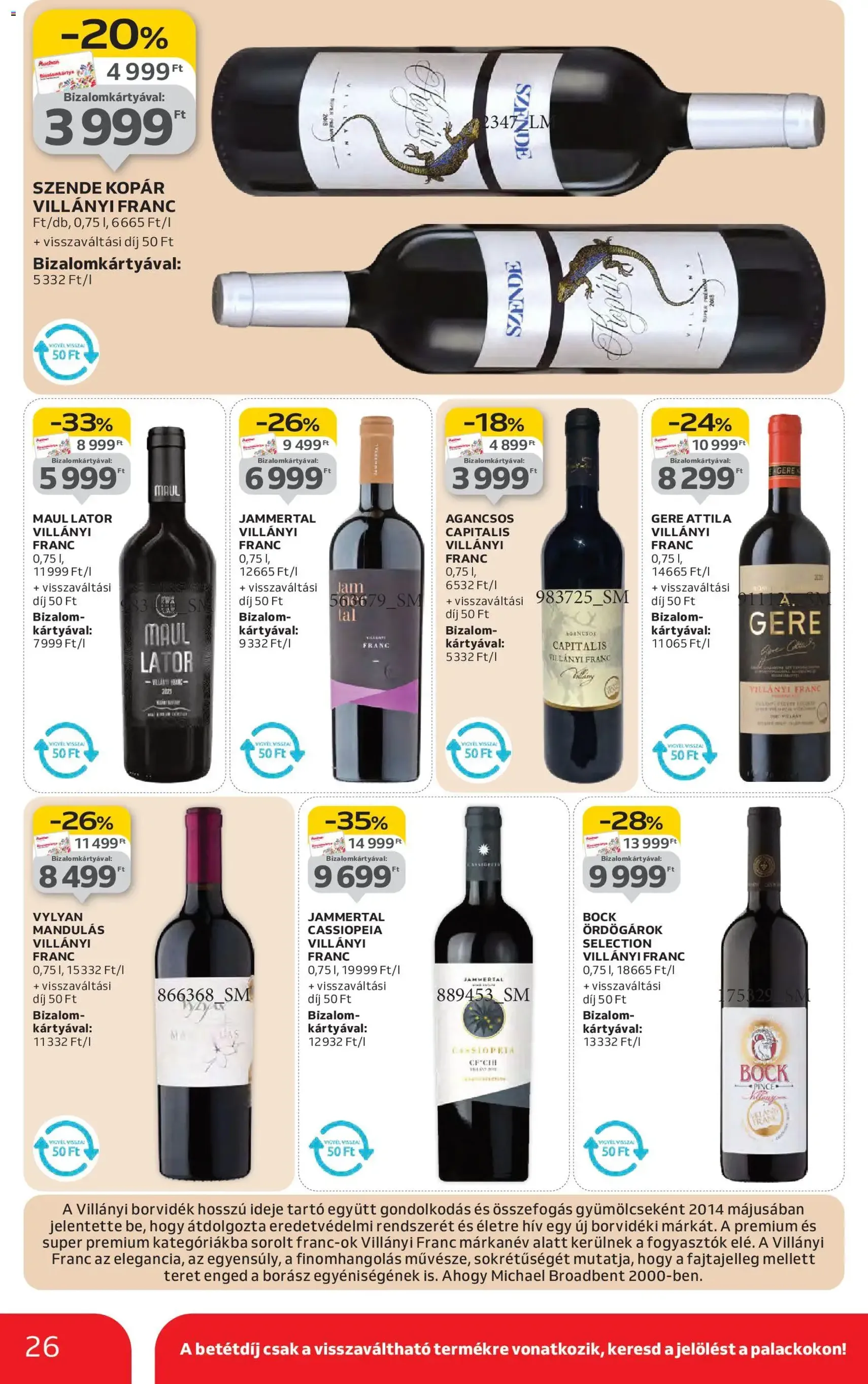 Auchan Akciós újság - 2026.01.22. érvényes szórólap 26 oldal 44 oldalból