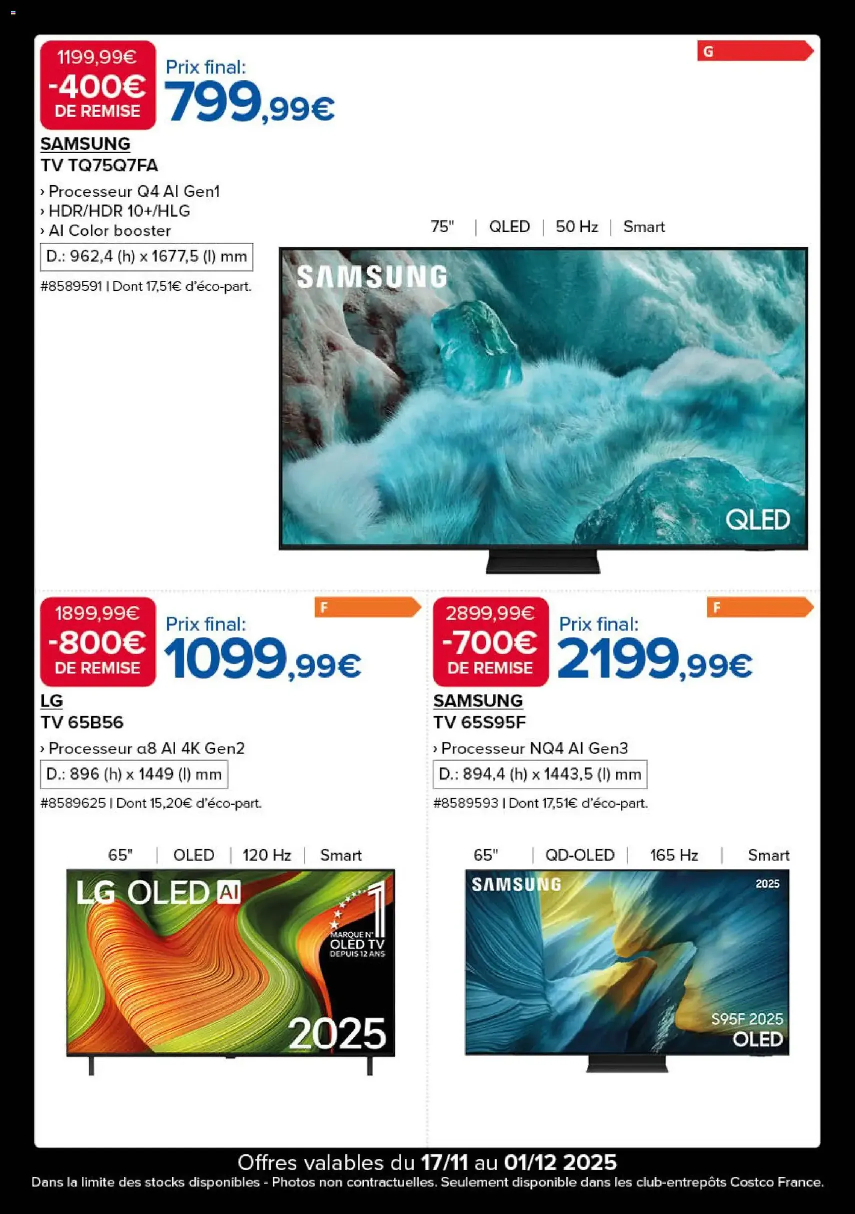 Costco Black Friday - brochure valable à partir du 17/11/2025, page 2 sur 22