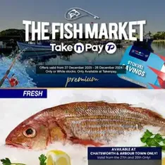 Take n Pay The Fishmarket - Flyer preview valid from 27/12/2025