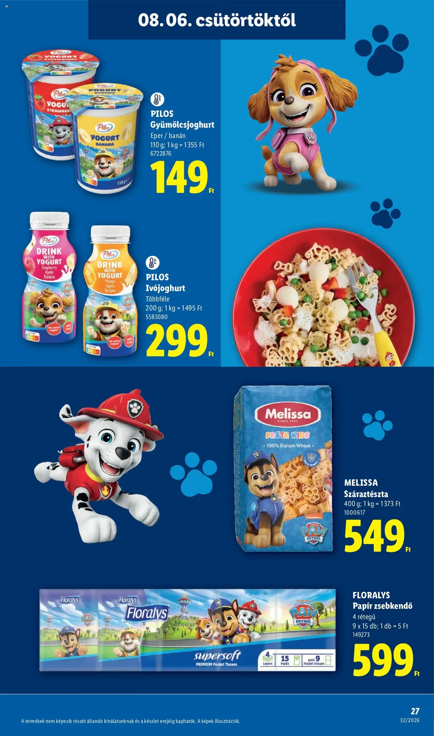 Lidl akciós újság - 2026.08.06. érvényes szórólap 27 oldal 80 oldalból