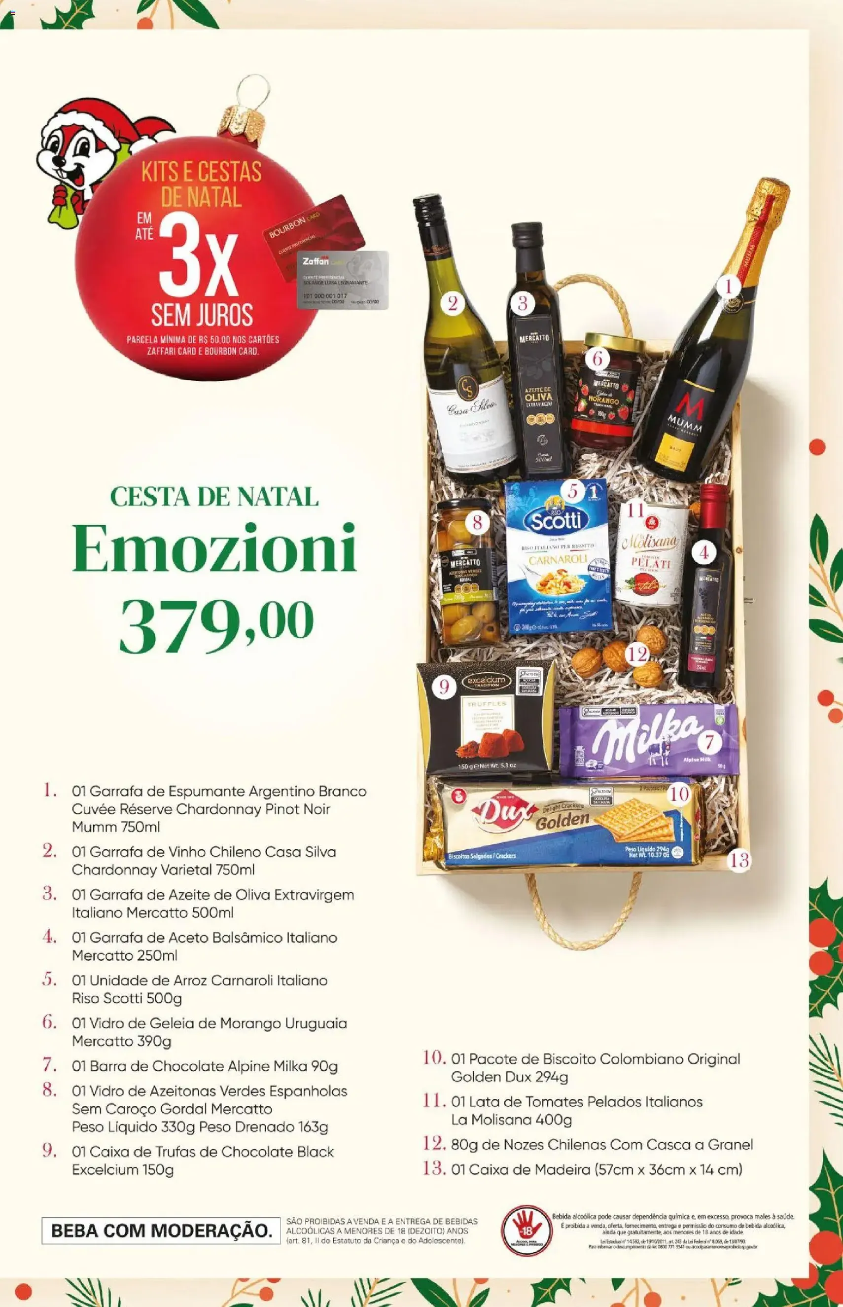 Zaffari - Ofertas Cestas de Natal - folheto válido a partir de 25/11/2025 página 3 de 8