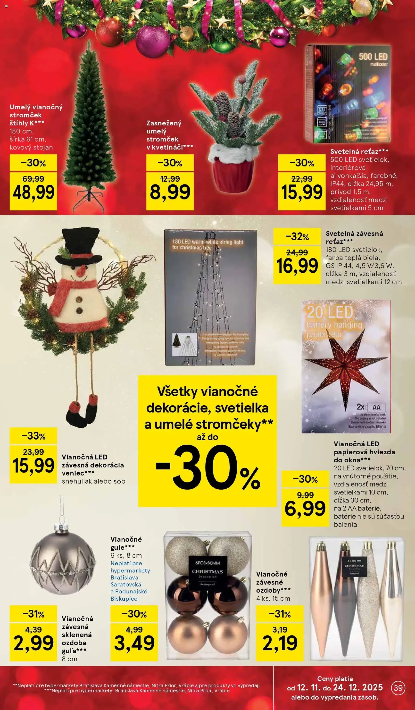Tesco - Black Friday - platný leták od 19.11.2025 strana 39 z 48