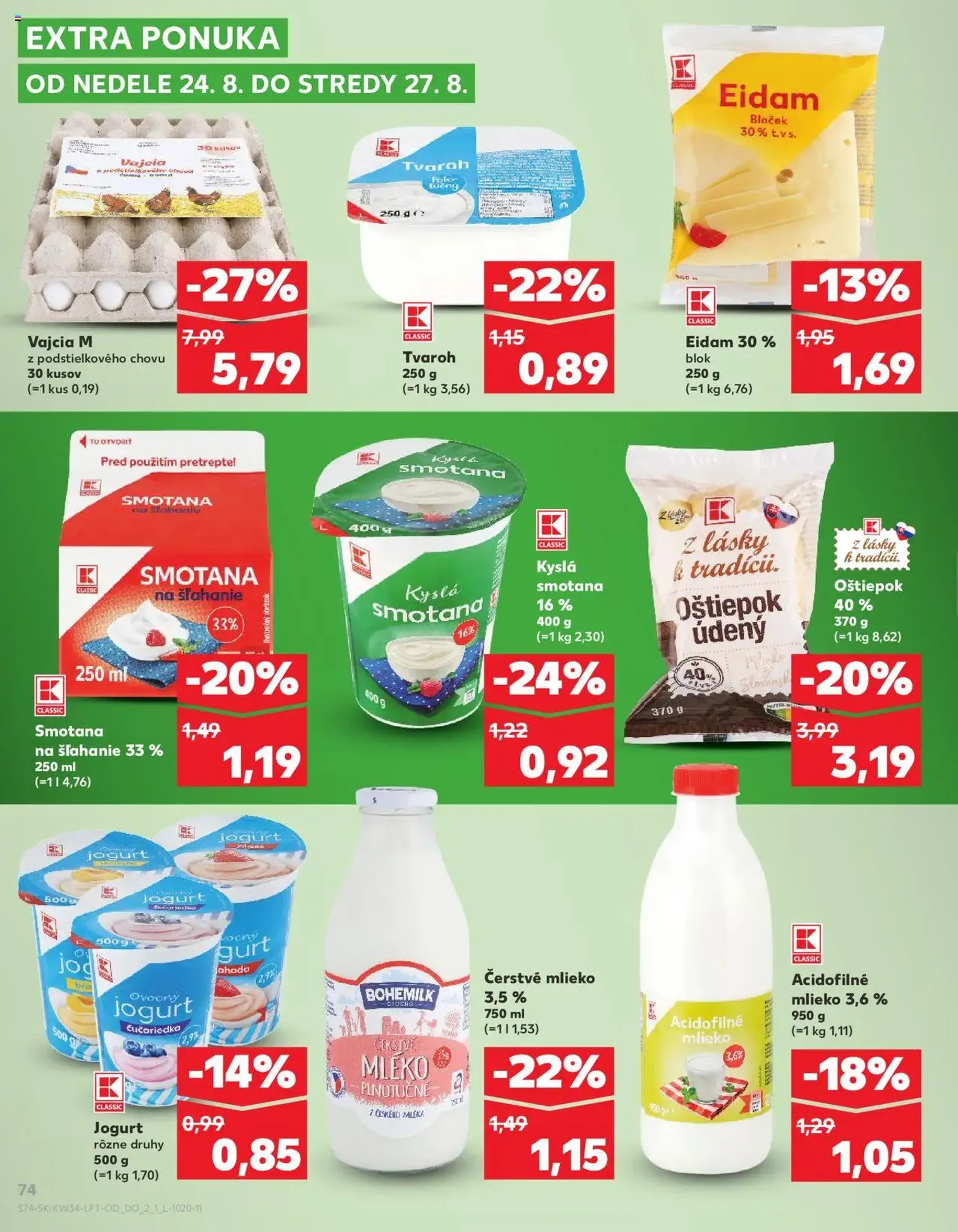 Kaufland SK Bratislava-Devínska Nová Ves - 2025.08.21. érvényes szórólap 74 oldal 78 oldalból