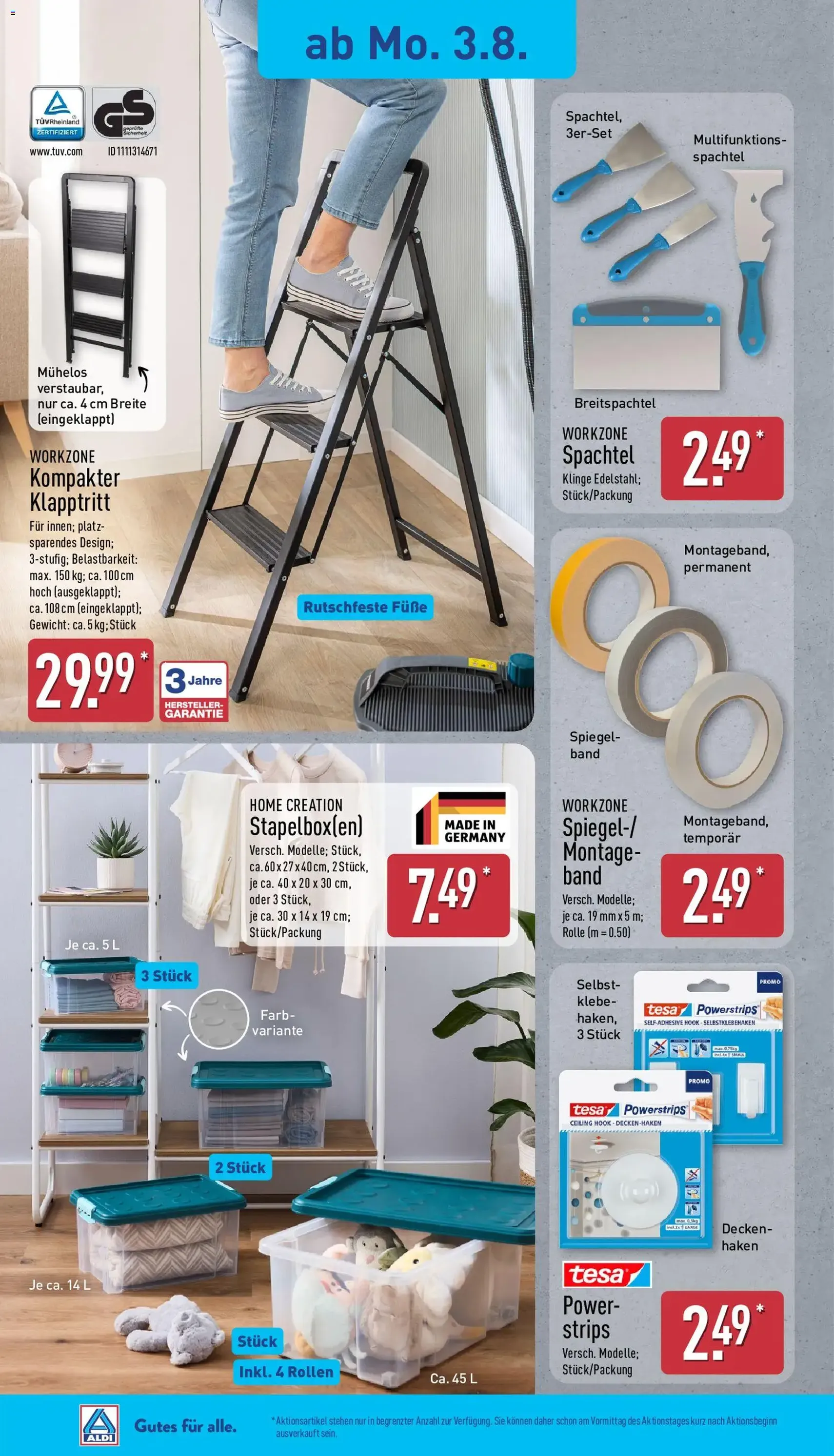 Aldi Prospekt - Gültiger Prospekt ab 03.08.2026, Seite 16 von insgesamt 40