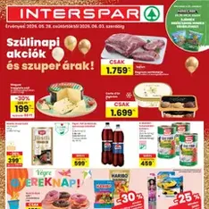 Interspar akciós újság - szórólap előnézete érvényes 2026.05.28. -tól