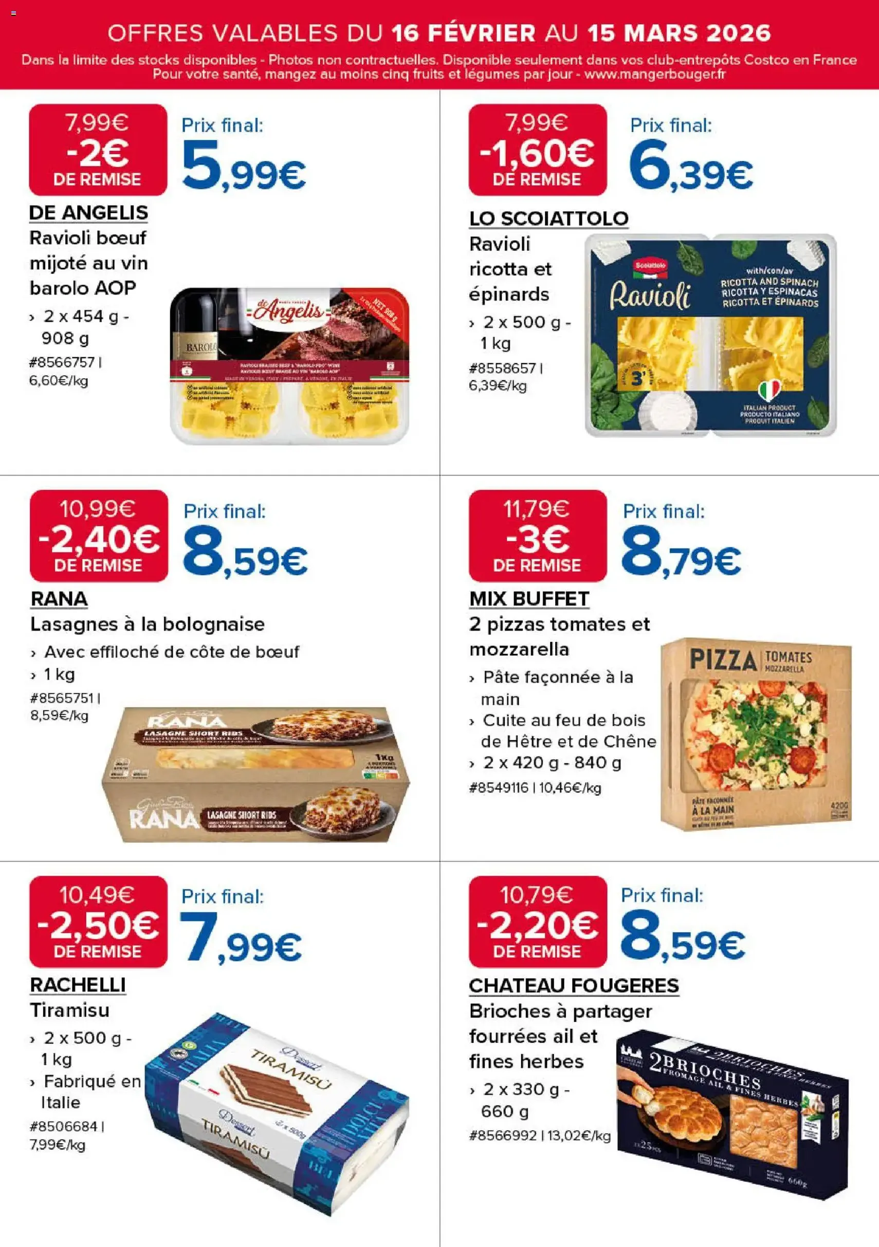 Costco catalogue - brochure valable à partir du 16/02/2026, page 3 sur 19