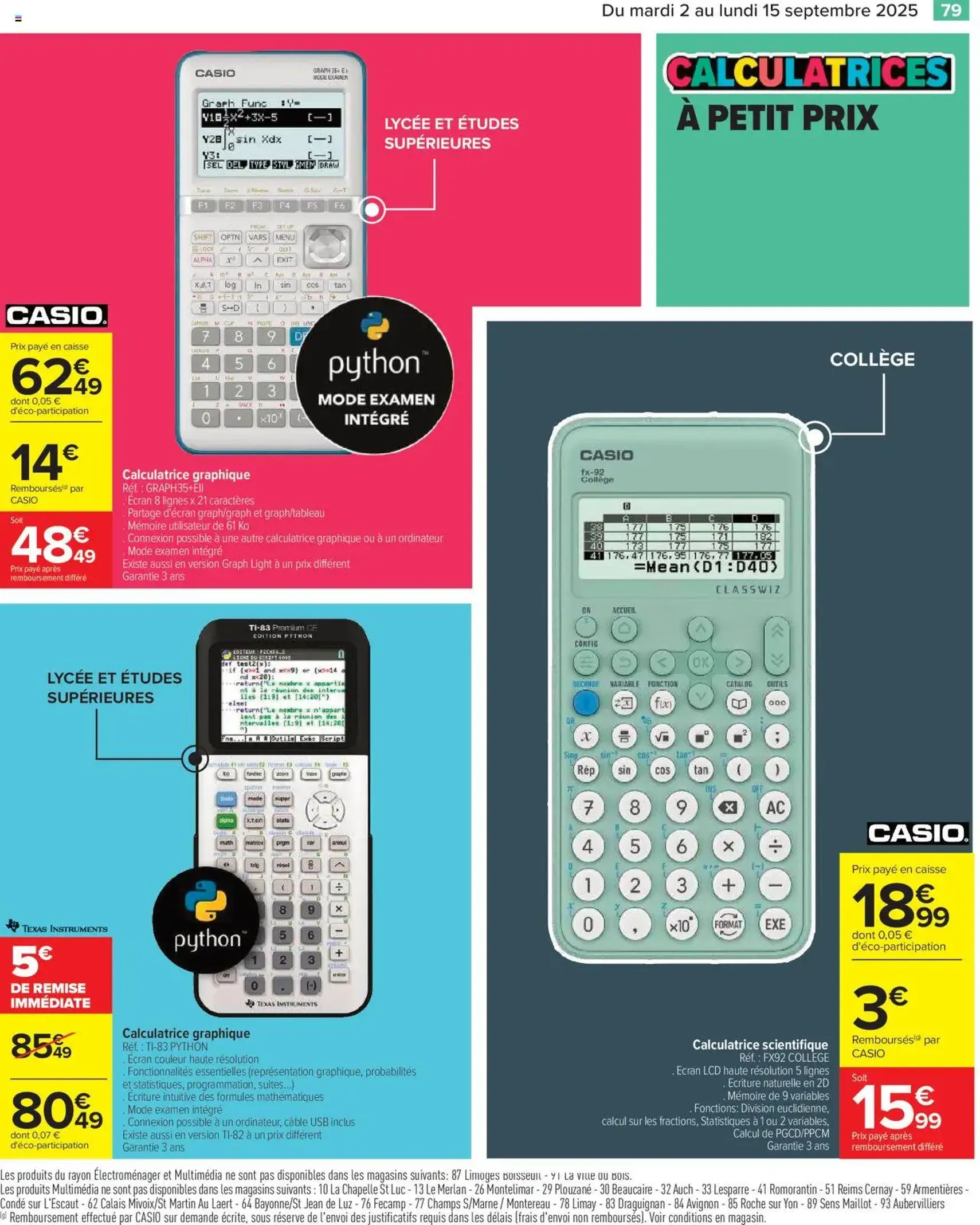 Carrefour catalogue semaine 36 - brochure valable à partir du 02/09/2025, page 81 sur 86 Carrefour catalogue semaine 36 - brochure valable à partir du 02/09/2025, page 81 sur 86