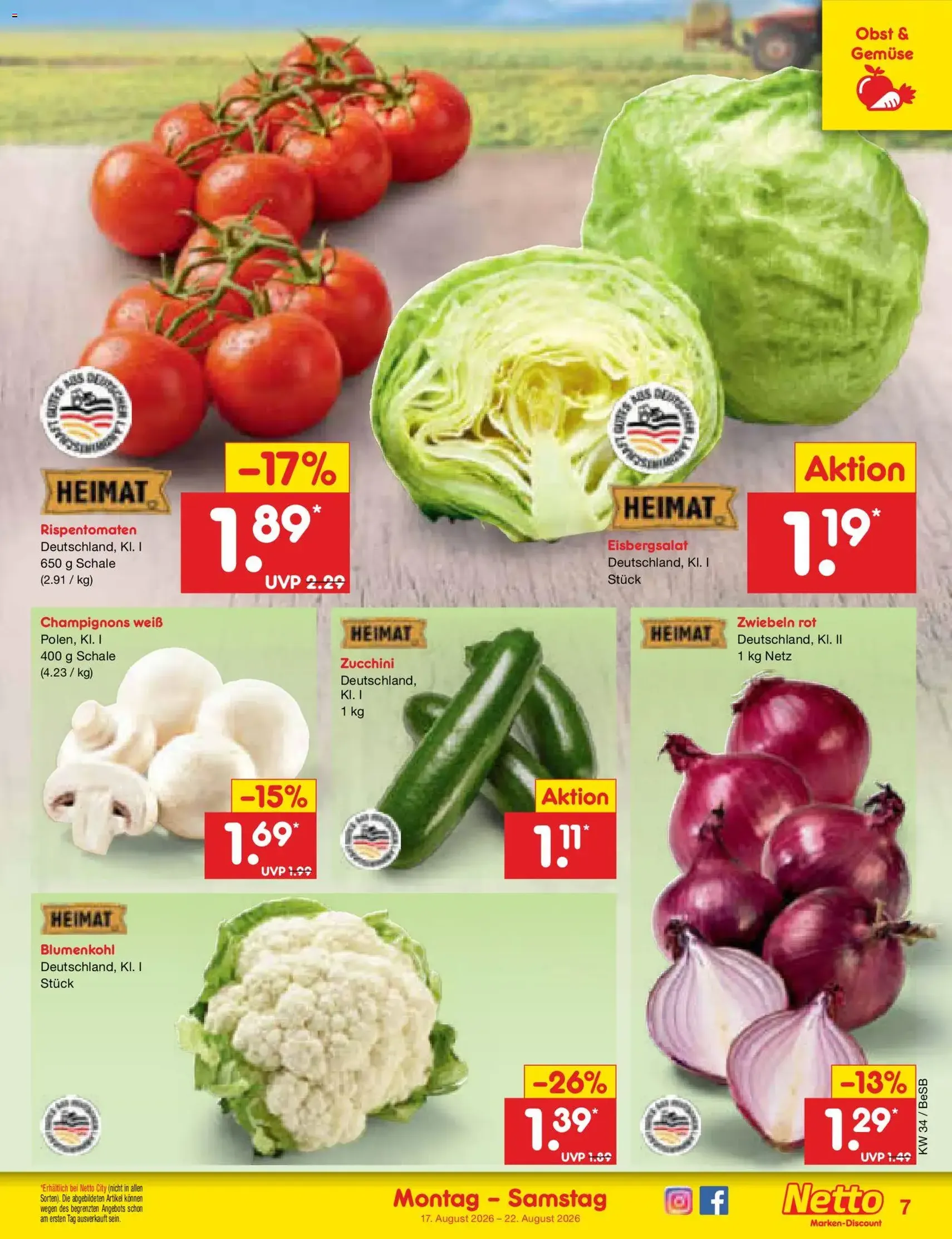 Netto Marken-Discount Prospekt - Gültiger Prospekt ab 17.08.2026, Seite 9 von insgesamt 65