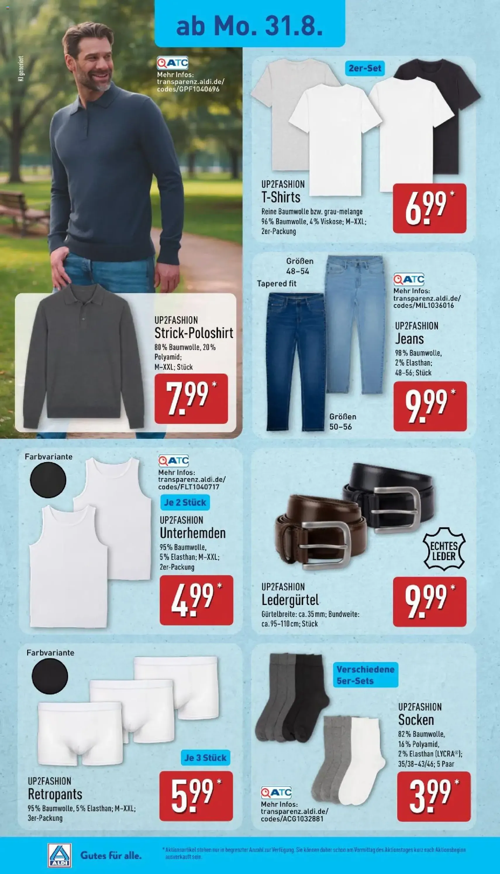 Aldi Prospekt - Gültiger Prospekt ab 31.08.2026, Seite 20 von insgesamt 41