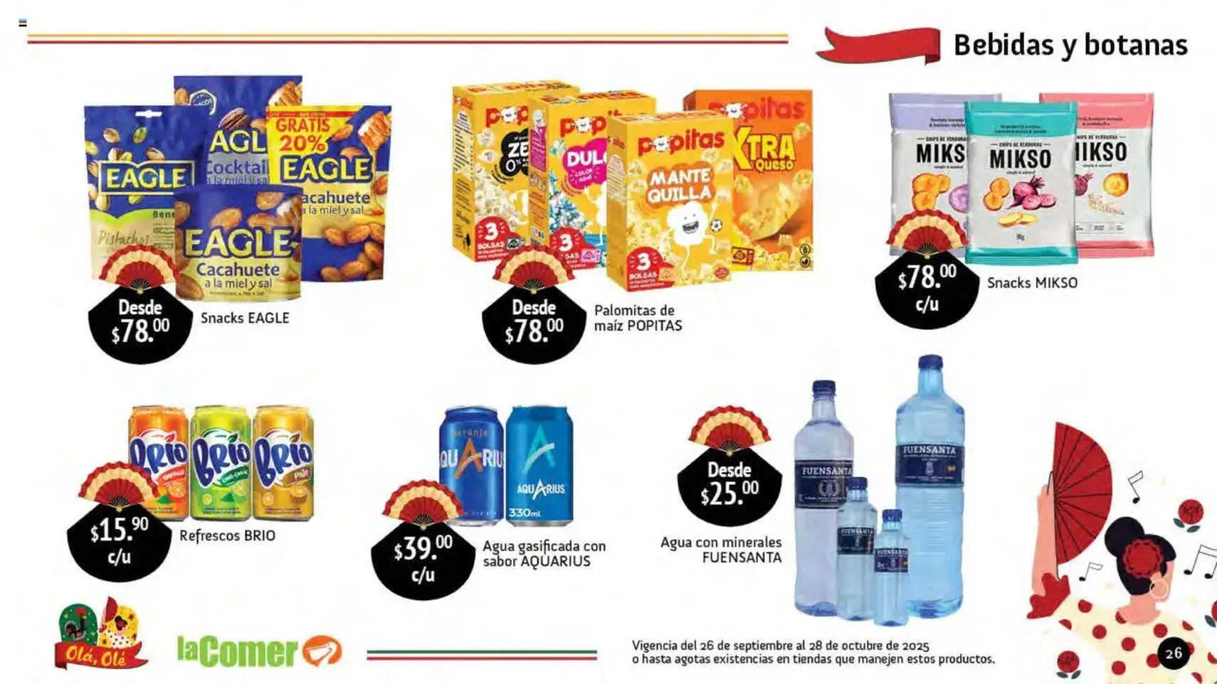 La Comer folleto Olá, Olé - folleto válido desde 26/09/2025 página 26 de 64 La Comer folleto Olá, Olé - folleto válido desde 26/09/2025 página 26 de 64