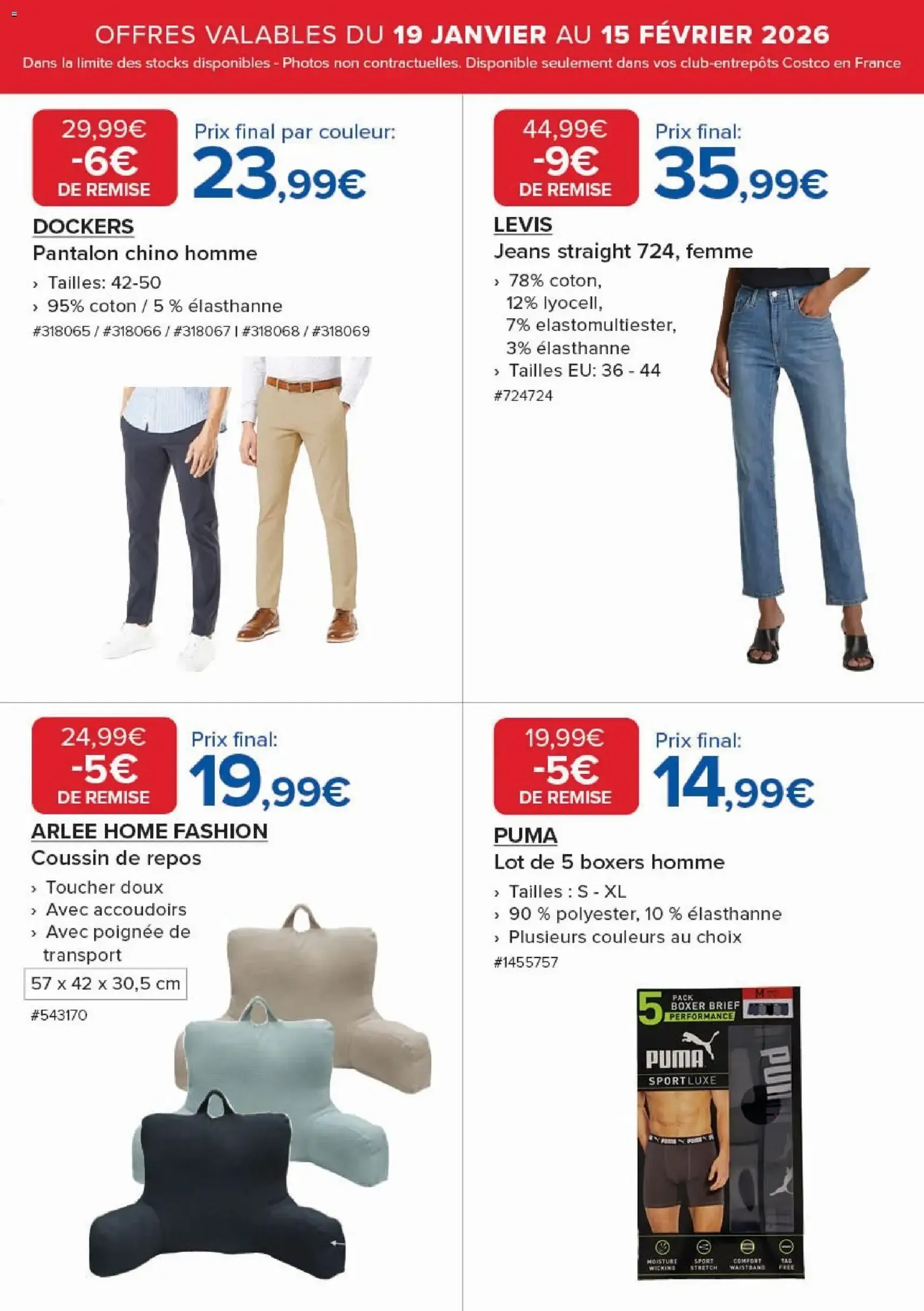 Costco catalogue - brochure valable à partir du 19/01/2026, page 19 sur 20