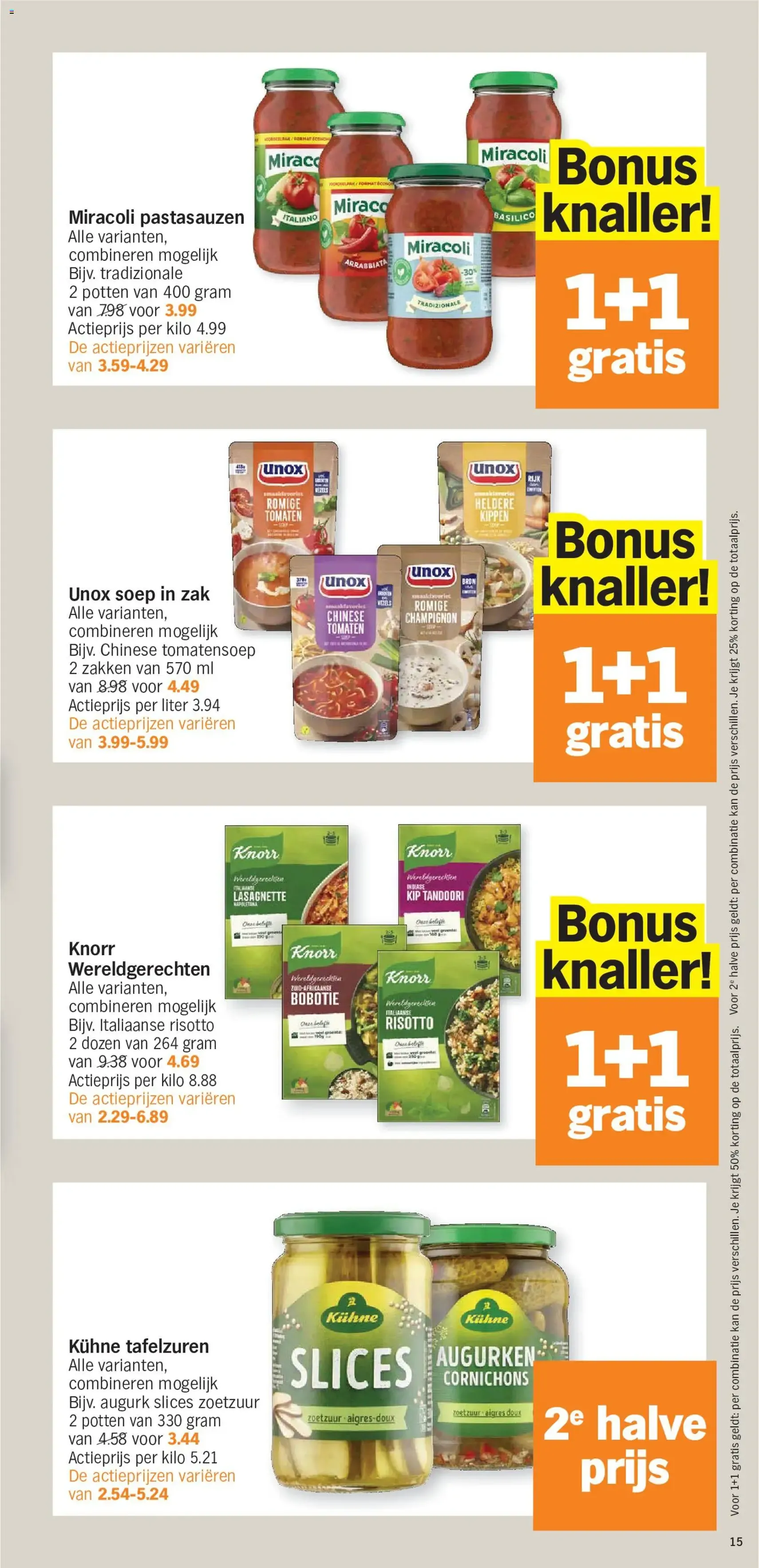 Albert Heijn Folder week / de la semaine 22 - geldige folder vanaf 25/05/2026 pagina 15 van 34
