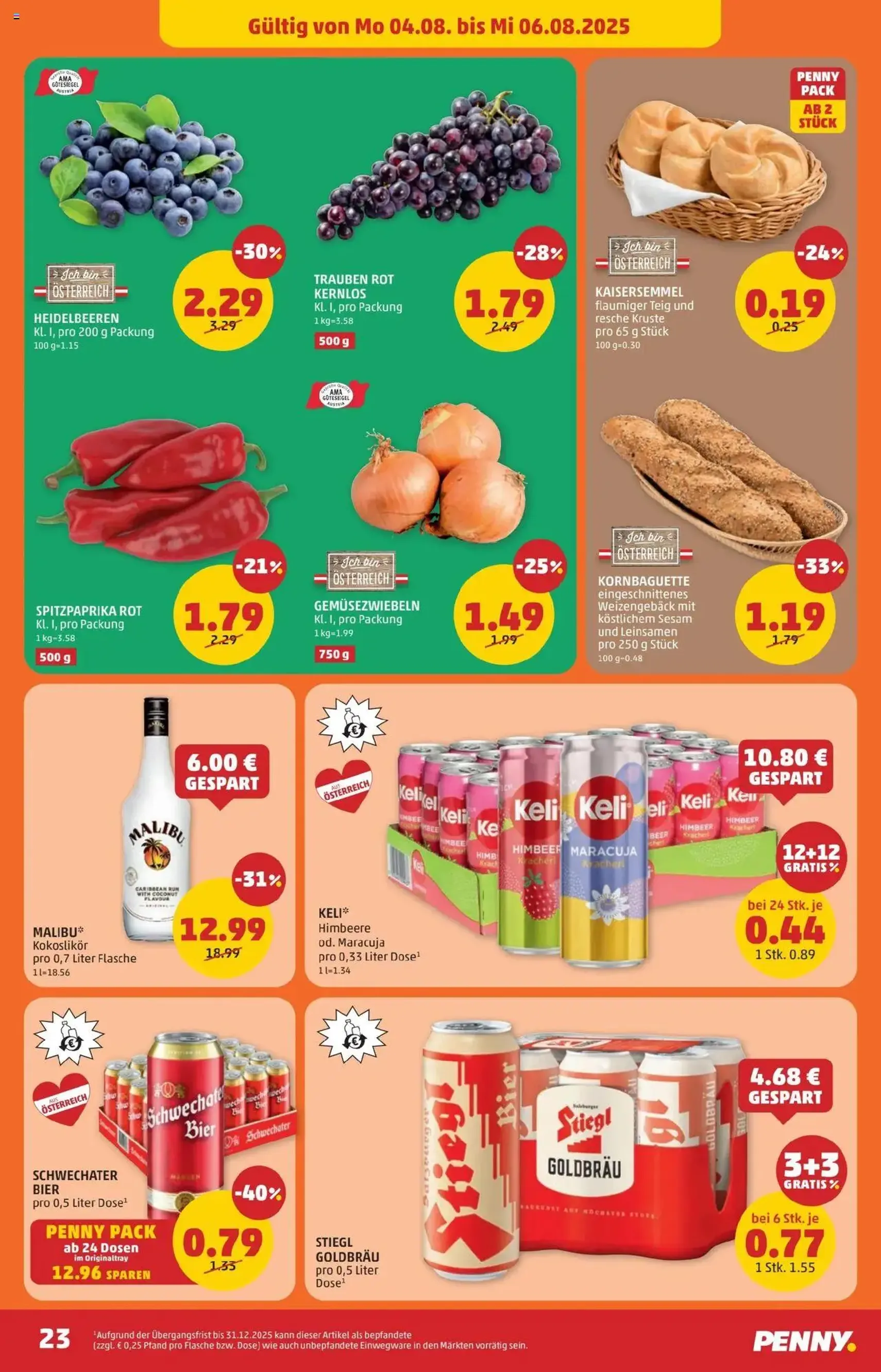 Penny Markt Flugblatt - Gültiger Prospekt ab 31.07.2025, Seite 23 von insgesamt 24