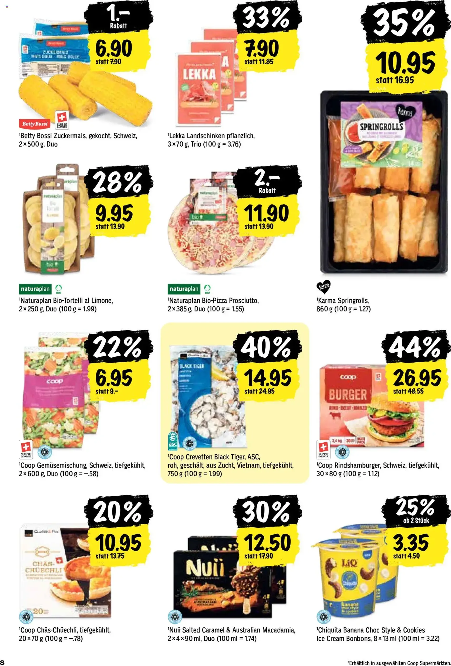 Coop aktionen - Gültiger Prospekt ab 06.08.2026, Seite 8 von insgesamt 24