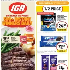 IGA catalogue - Flyer preview valid from 22/07/2026