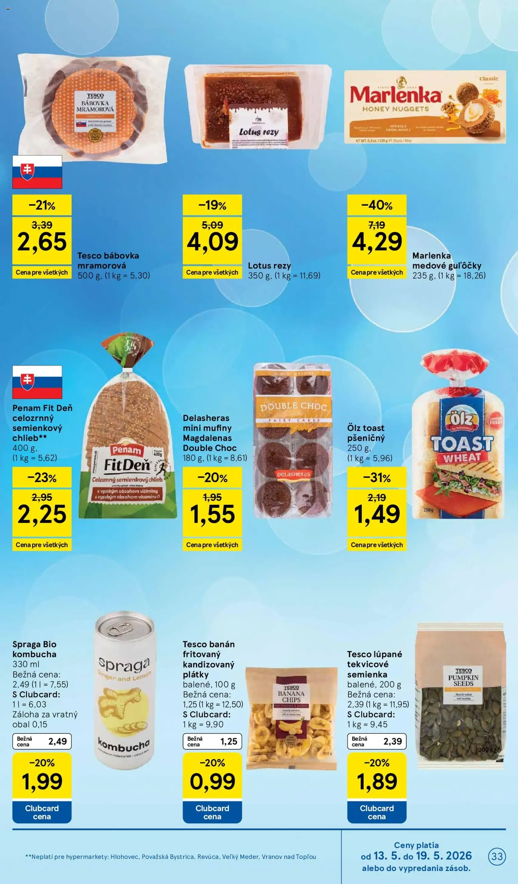Tesco Hypermarket - leták - platný leták od 13.05.2026 strana 33 z 51