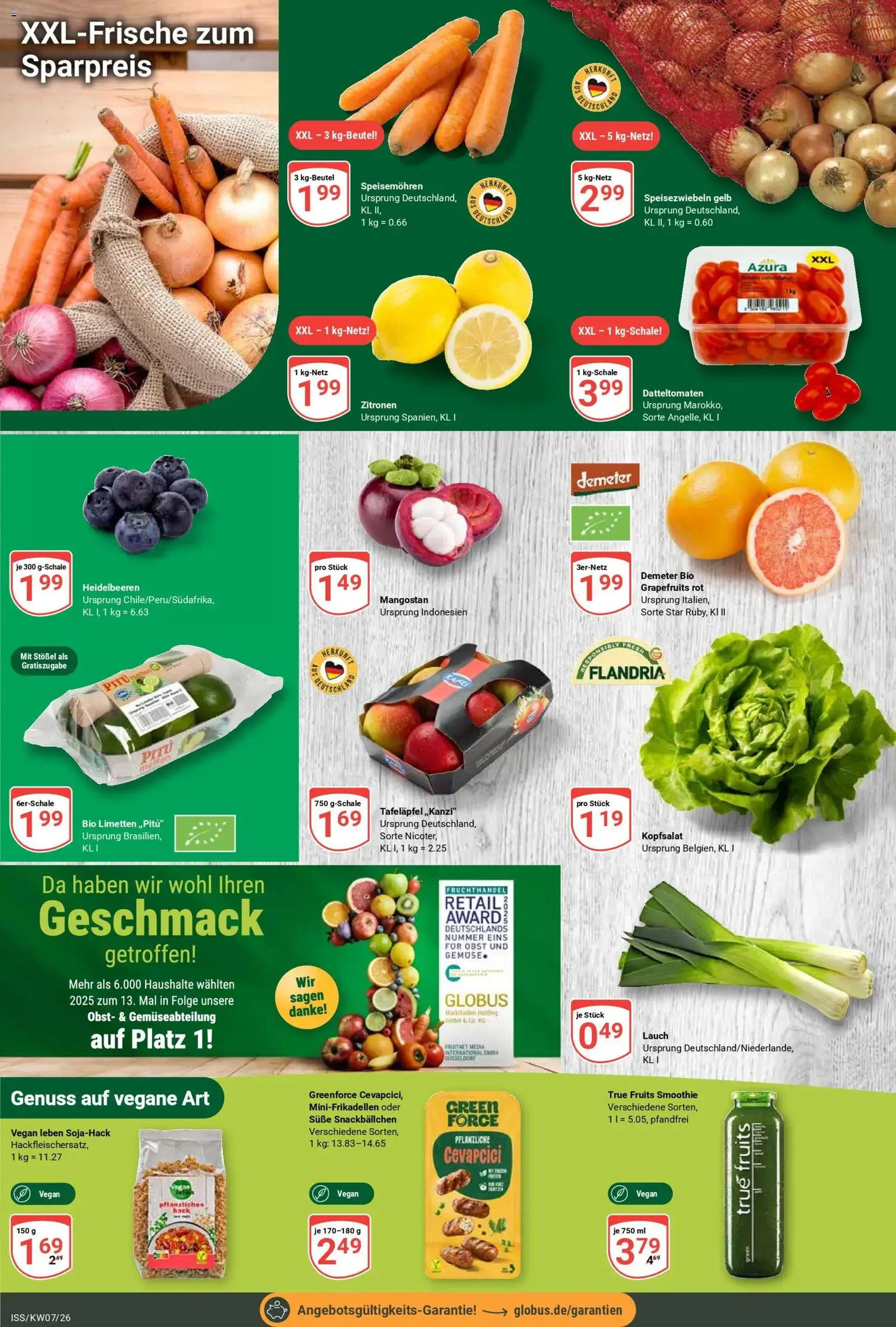 Globus Prospekt - Gültiger Prospekt ab 09.02.2026, Seite 6 von insgesamt 25