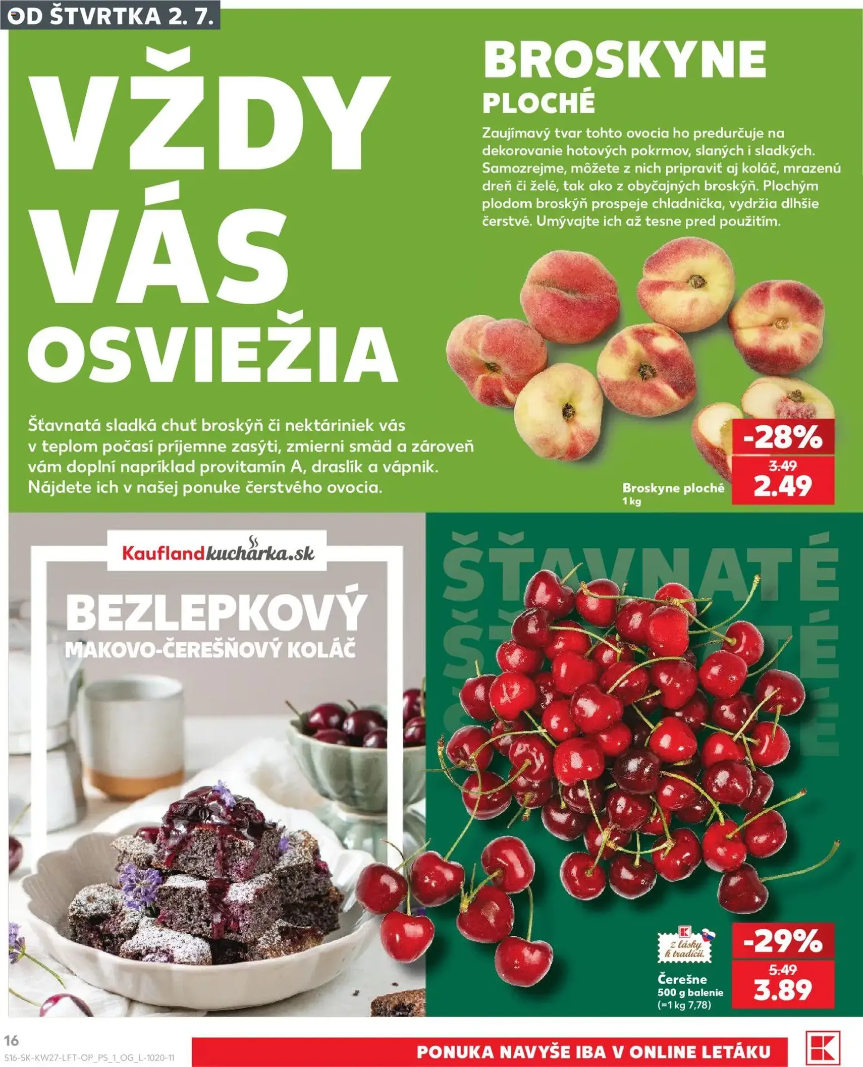 Kaufland leták - platný leták od 02.07.2026 strana 16 z 80