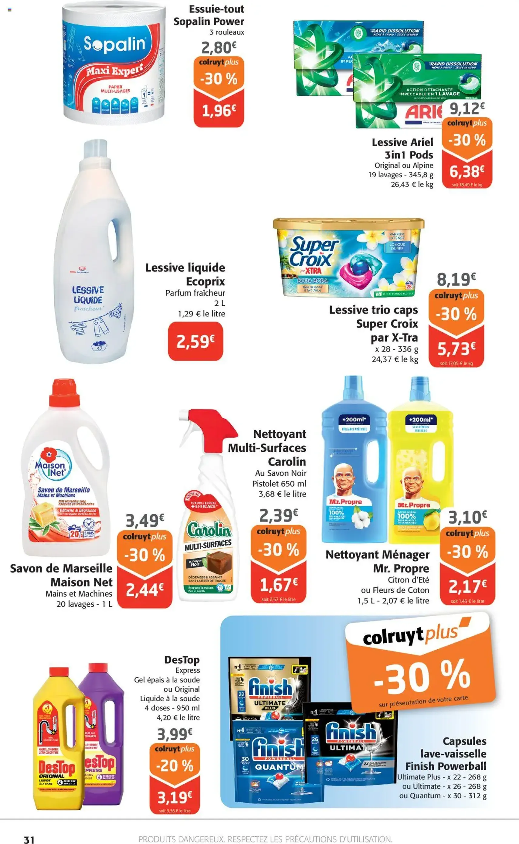 Colruyt catalogue - brochure valable à partir du 27/08/2025, page 31 sur 32 Colruyt catalogue - brochure valable à partir du 27/08/2025, page 31 sur 32