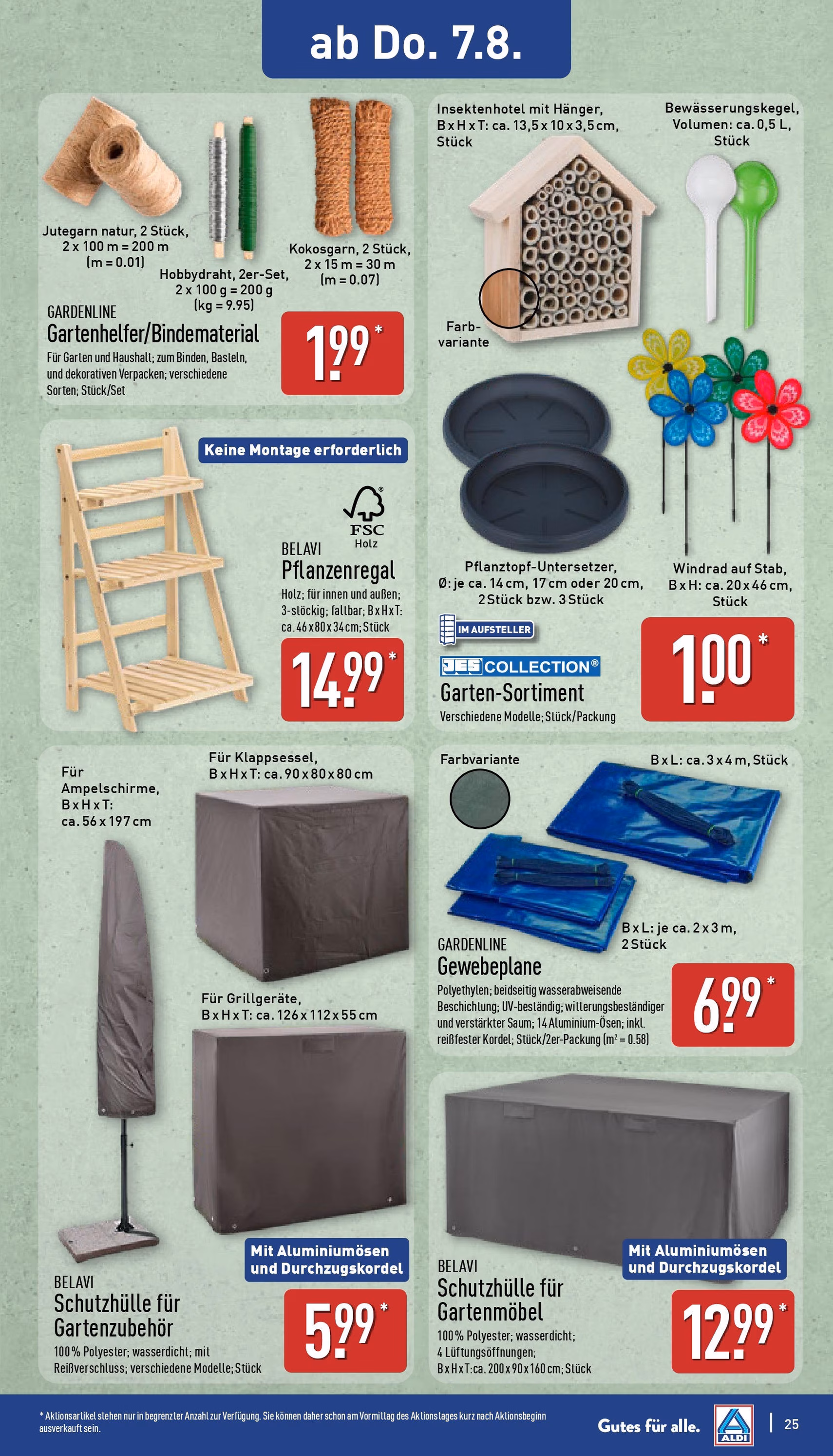 Aldi Prospekt - Gültiger Prospekt ab 04.08.2025, Seite 25 von insgesamt 45