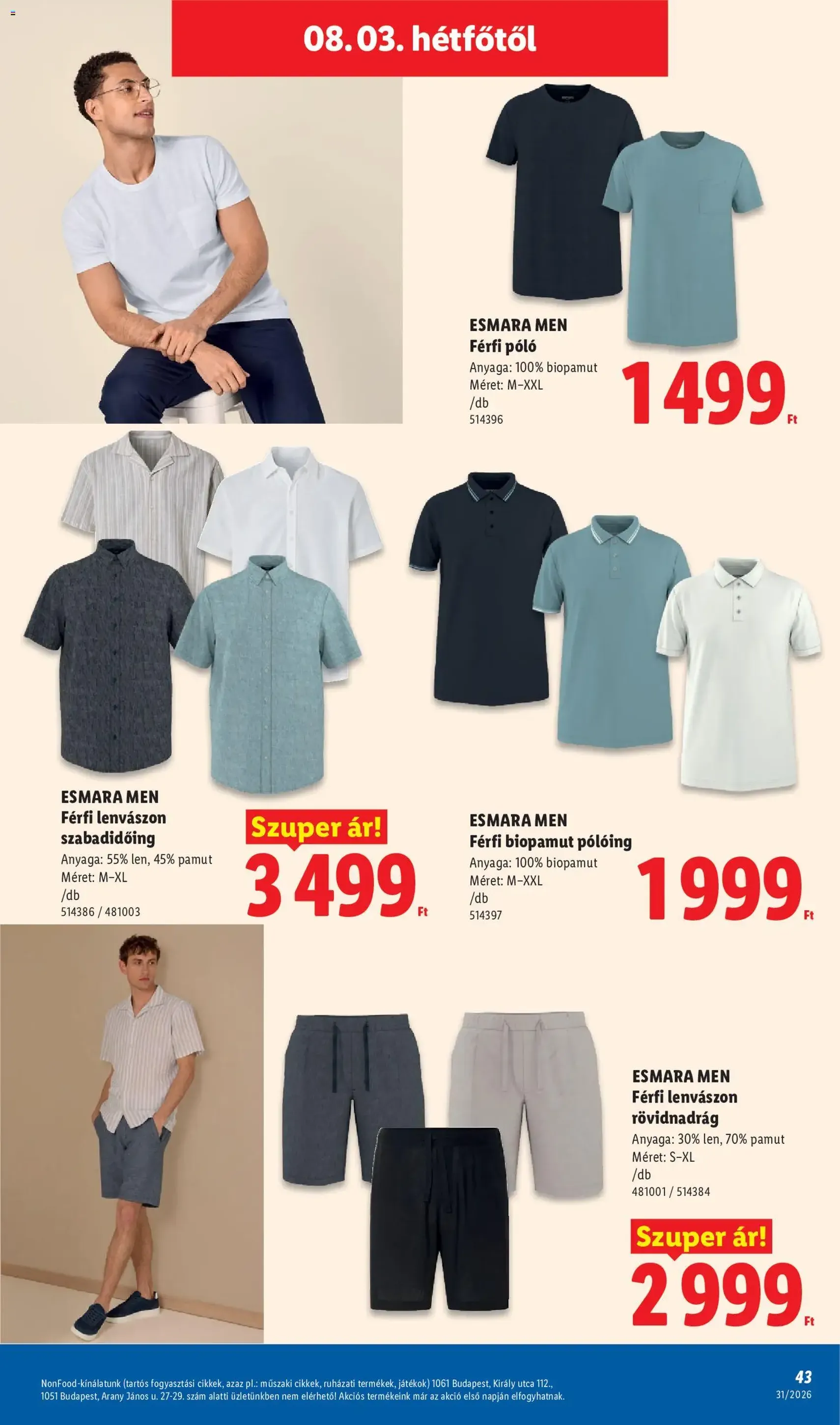 Lidl akciós újság - 2026.07.30. érvényes szórólap 43 oldal 58 oldalból