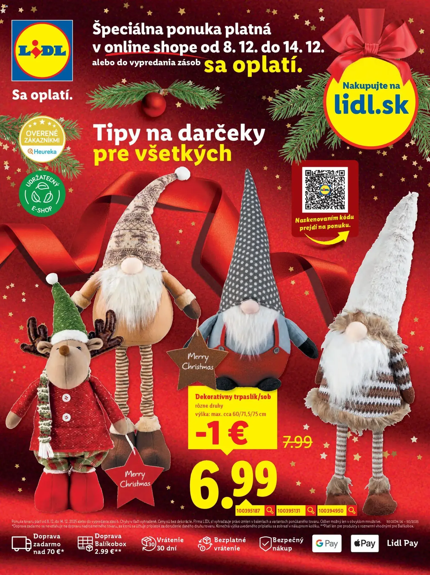 Lidl leták - platný leták od 08.12.2025 strana 1 z 8