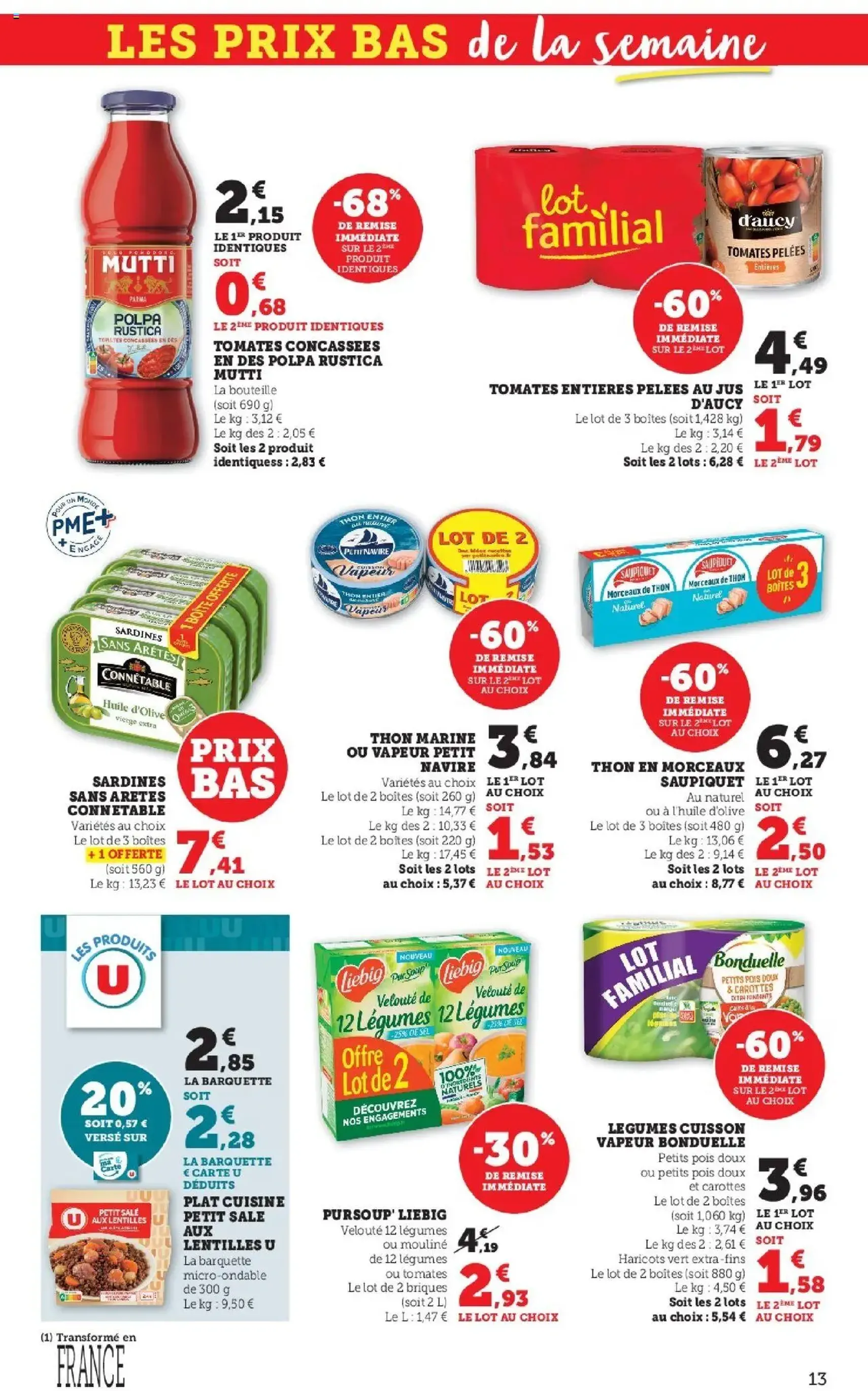 Super U catalogue - brochure valable à partir du 21/10/2025, page 13 sur 36 Super U catalogue - brochure valable à partir du 21/10/2025, page 13 sur 36